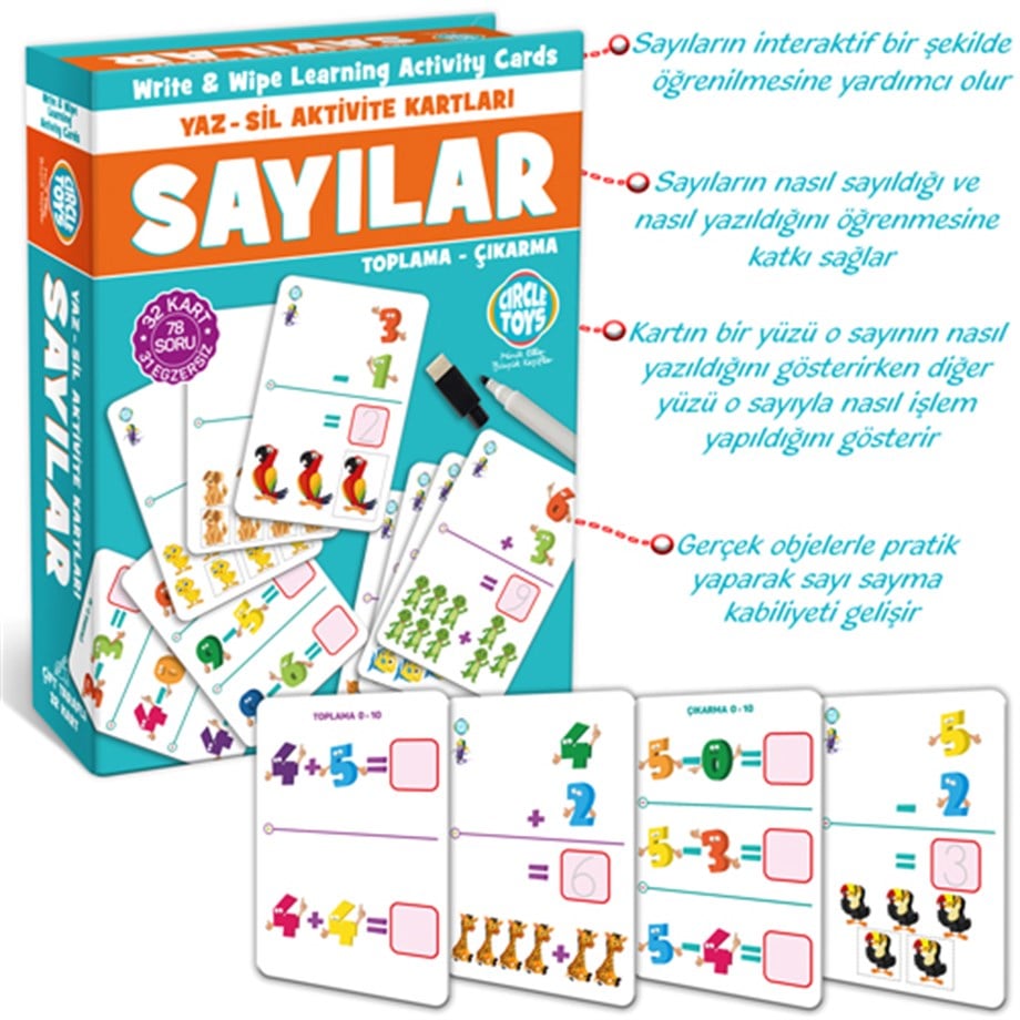 Yaz-Sil Sayılar