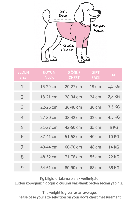 Lolidogs Basics - Kaşkorse Köpek Sweatshirtü Salmon
