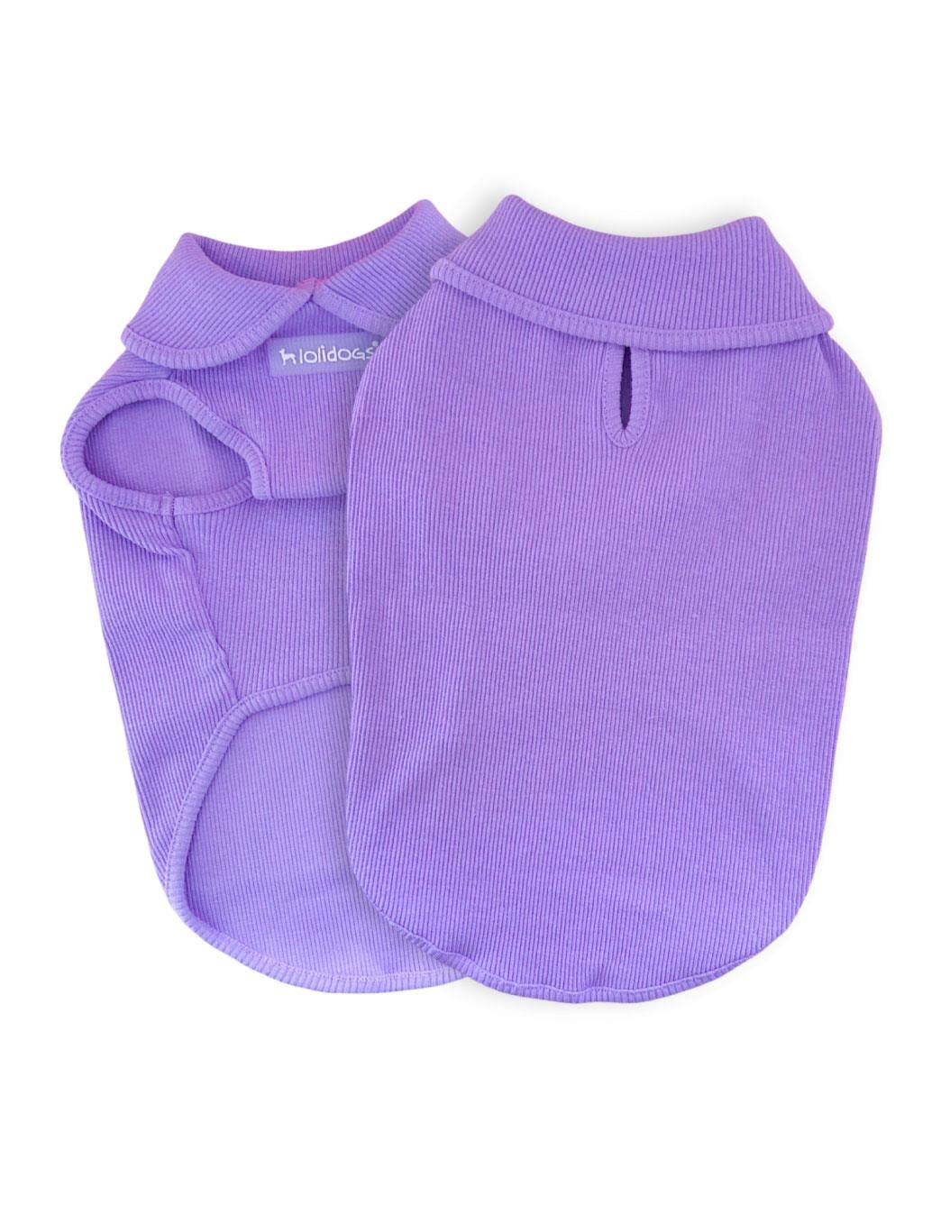 Lolidogs Basics - Kaşkorse Köpek Sweatshirtü Baby Neck Lavander