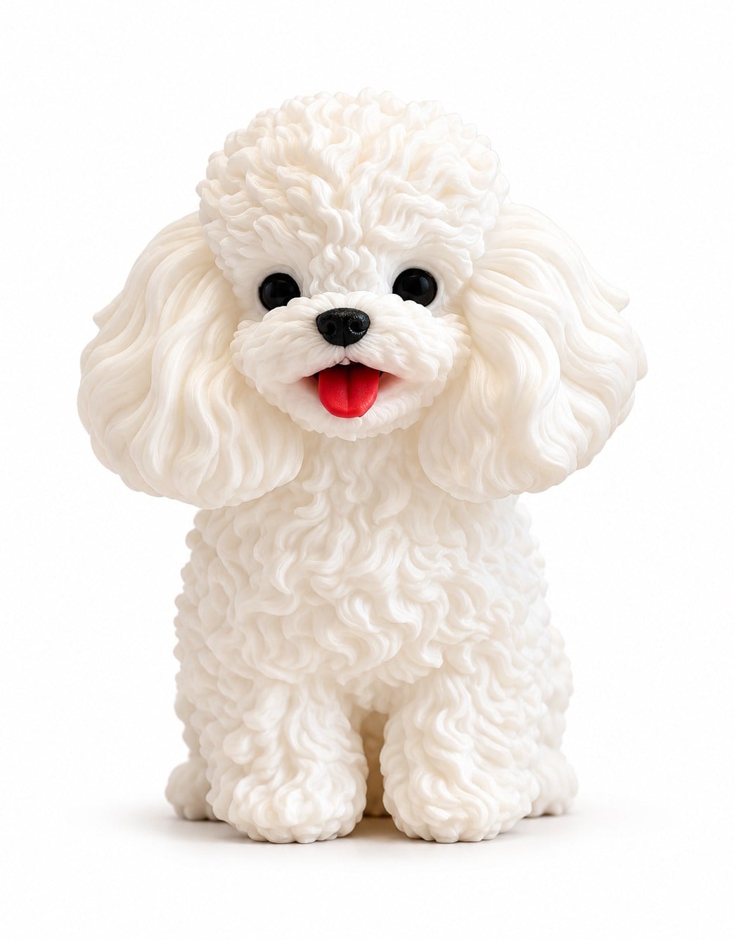 Lolidos Dog Icons | Poodle Girl White