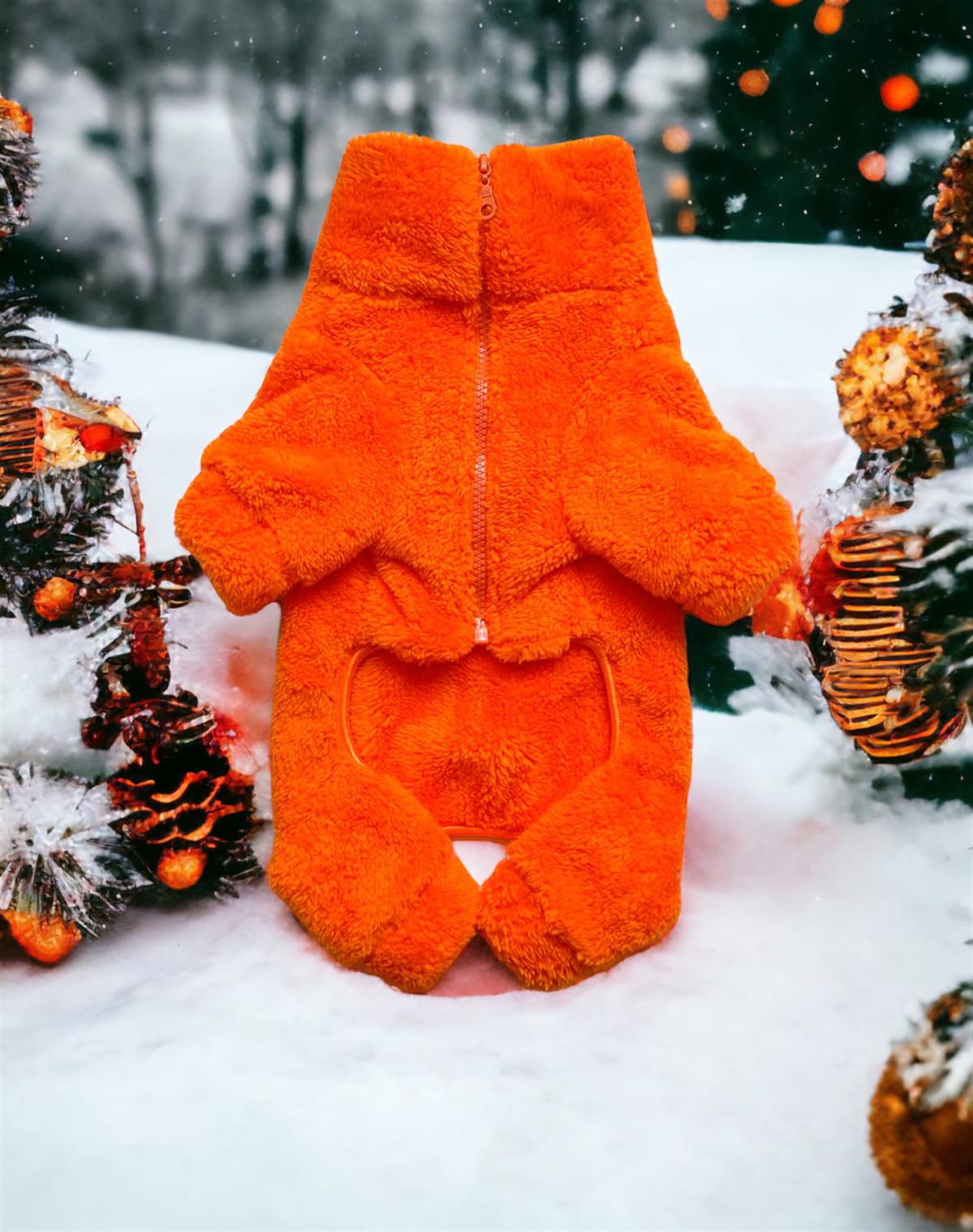 Lolidogs Pumpkin Peluş Köpek Tulumu Turuncu