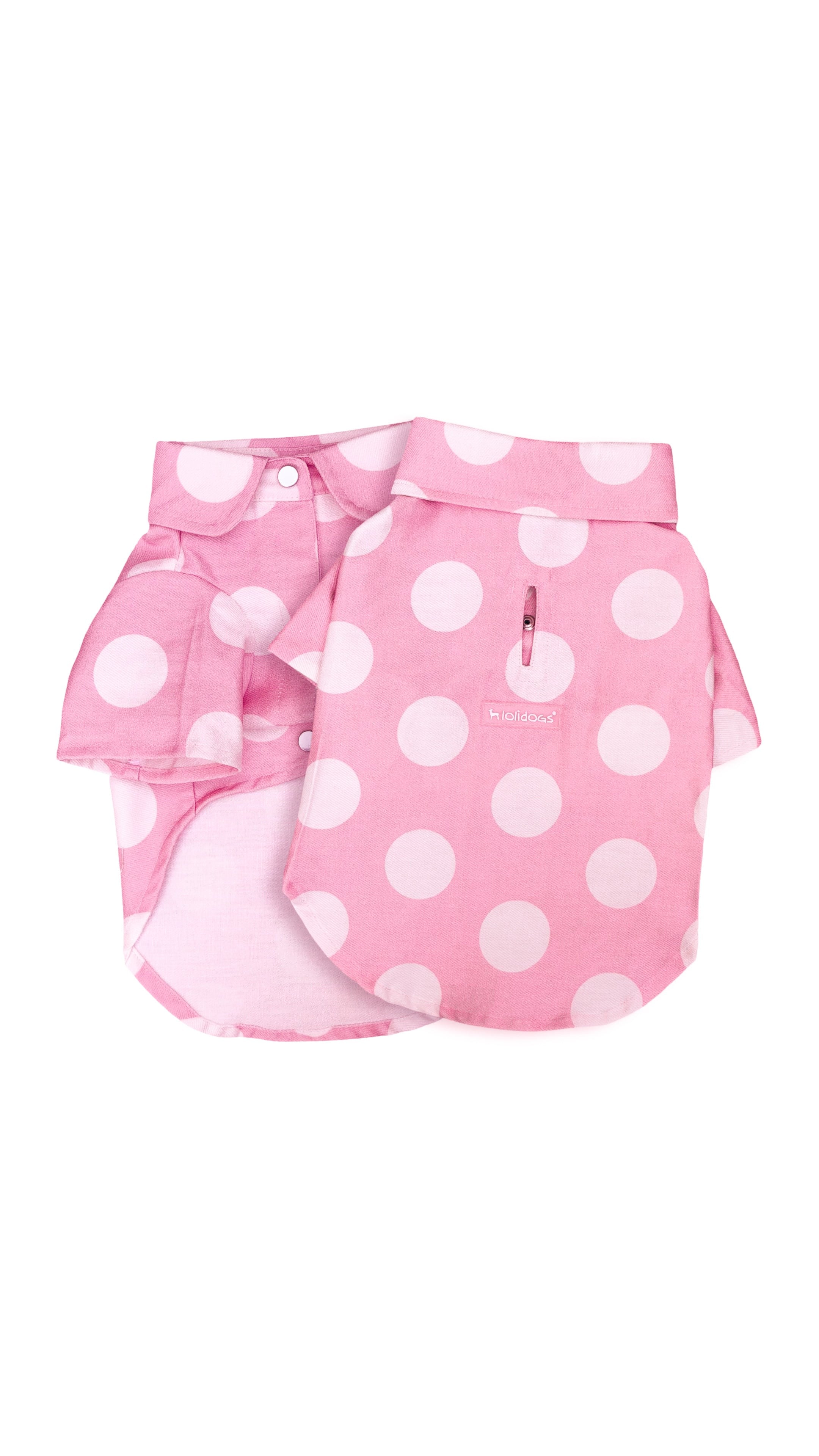 Lolidogs Köpek Ceketi | Pink Dots