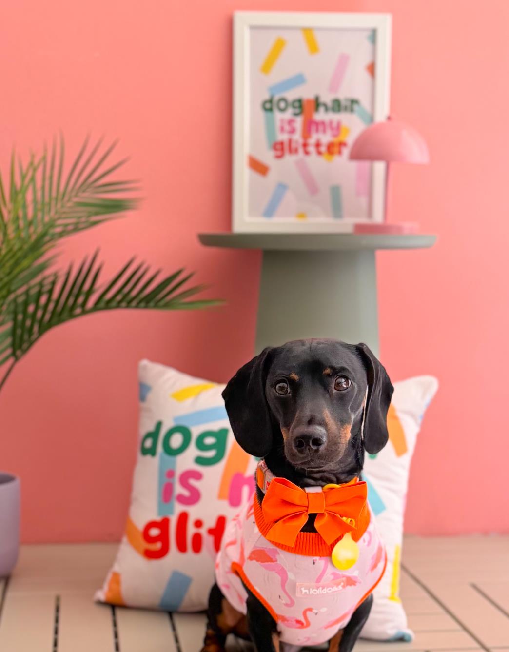 Lolidogs Home Collection | Dog Hair is my Glitter Poster A4