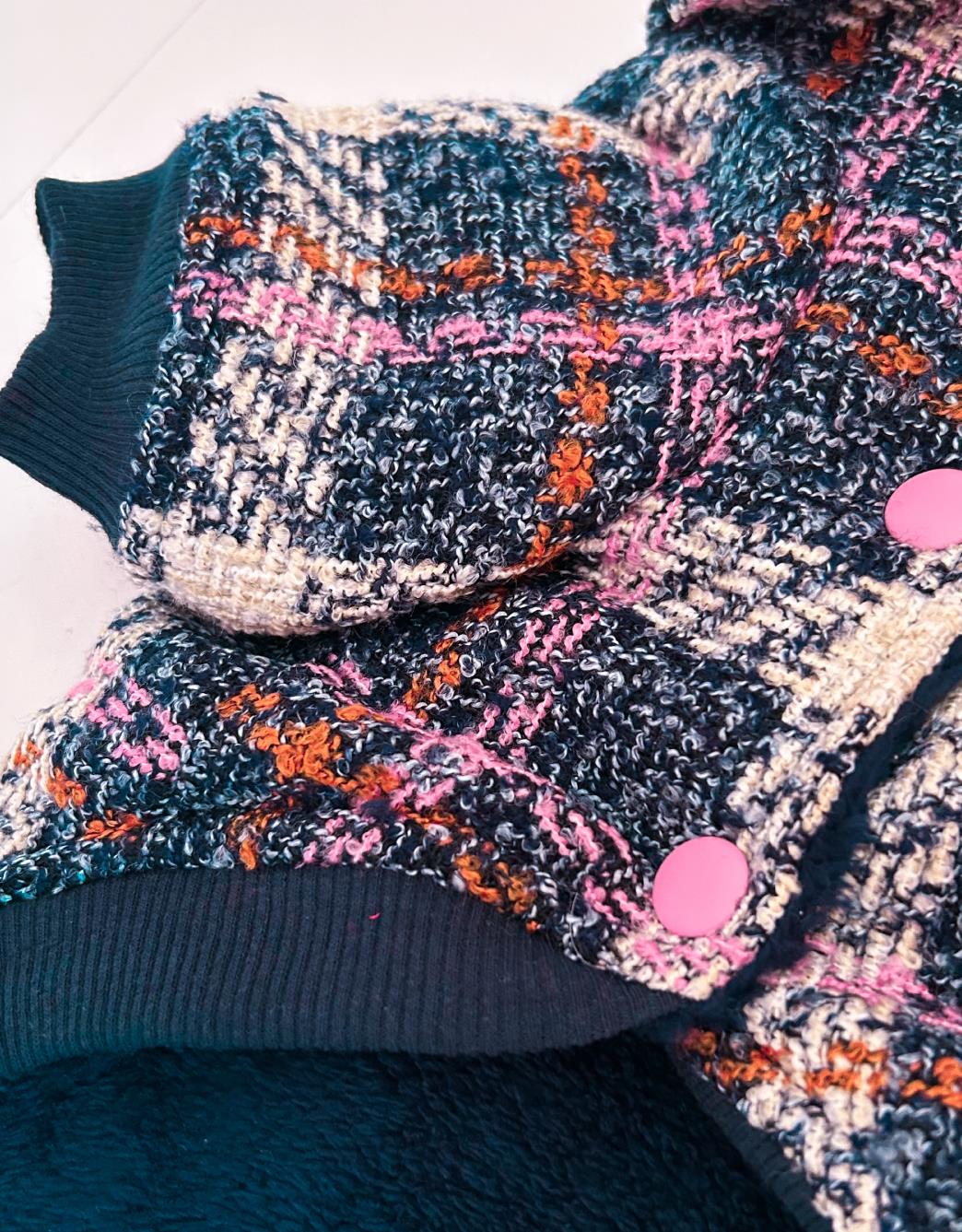 Lolidogs Köpek Montu | Midnight Tweed