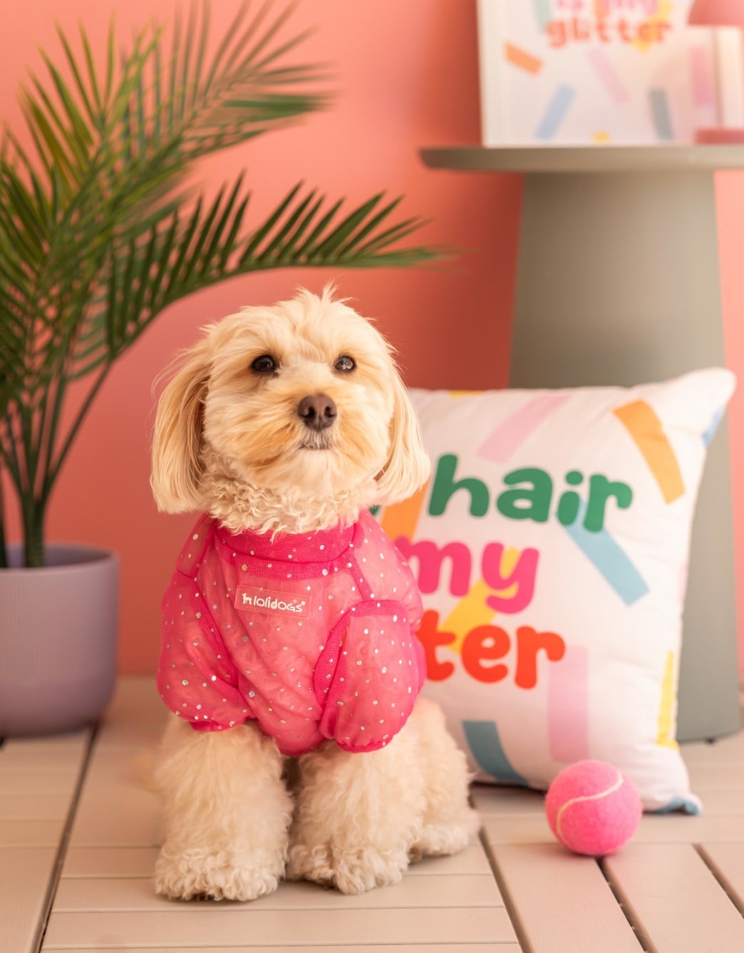Lolidogs Işıltılı Köpek Tshirtü | Princess