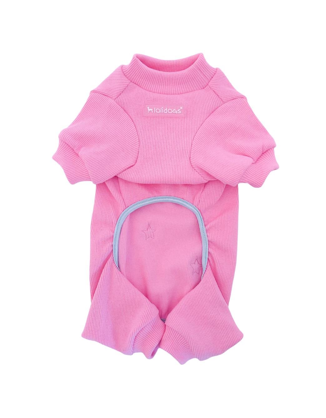 Lolidogs Kaşkorse Yıldızlı Köpek Tulumu Cotton Candy