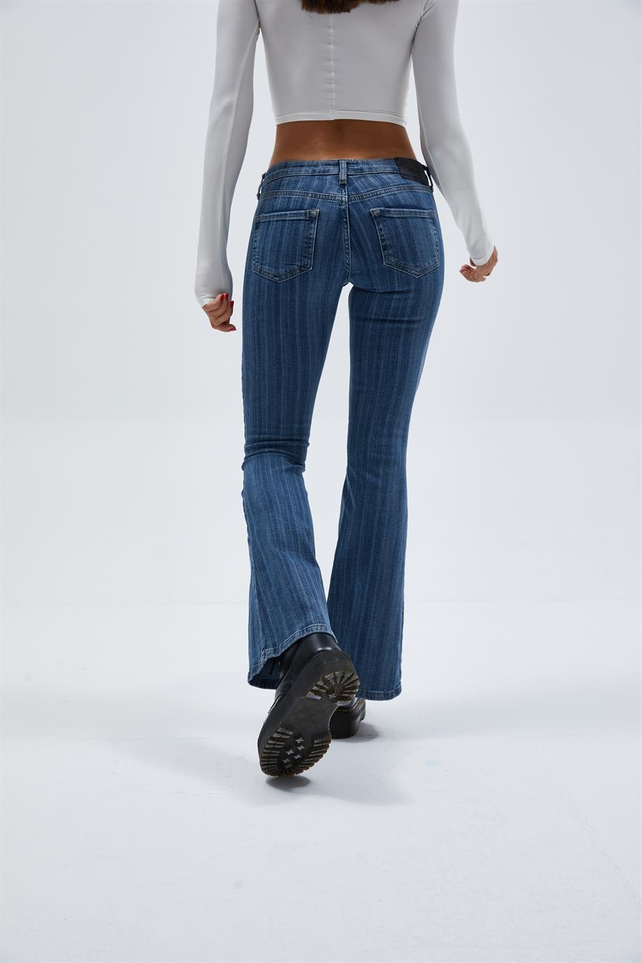 2000's Çizgili Jean