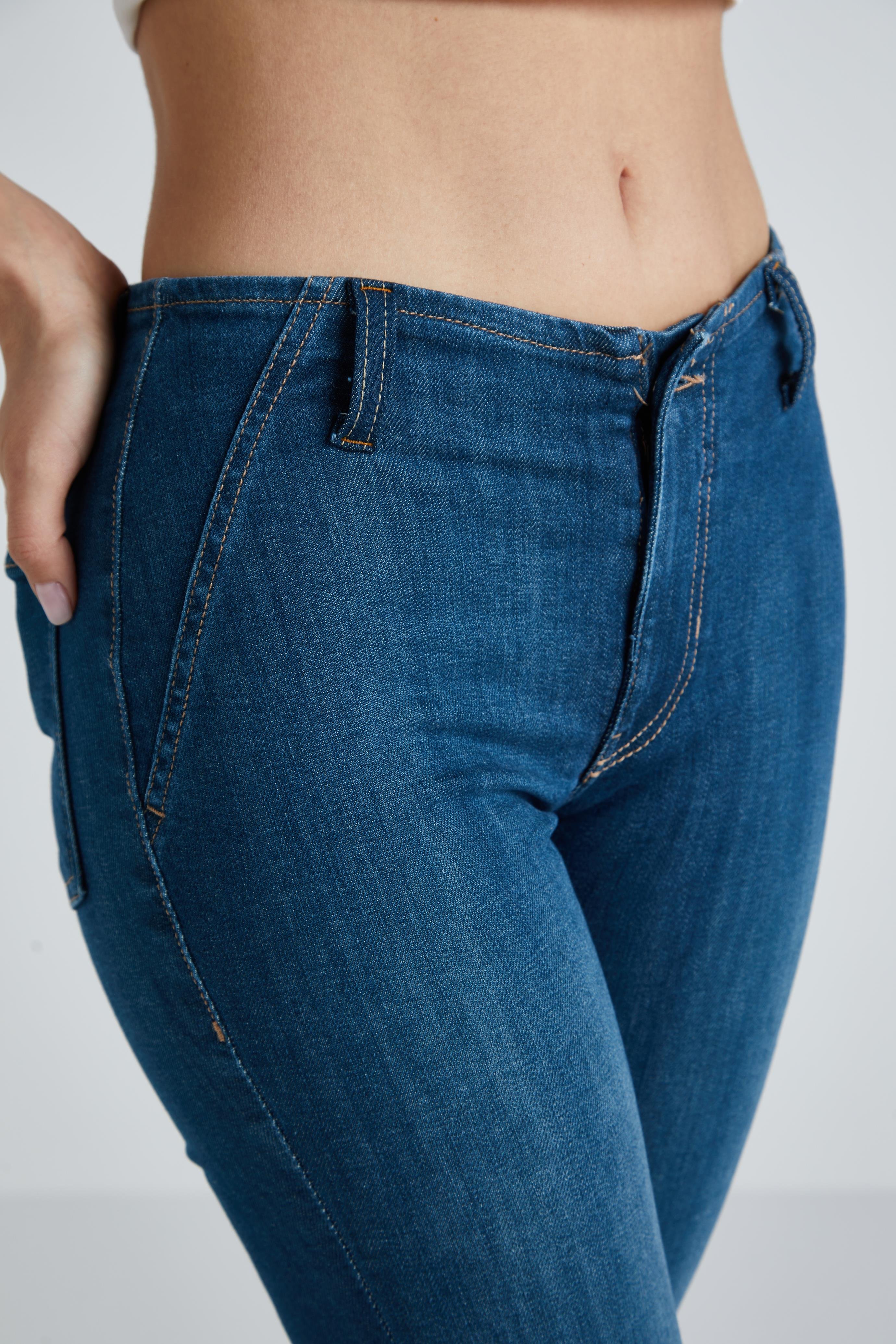 2000's Düşük Bel Jean