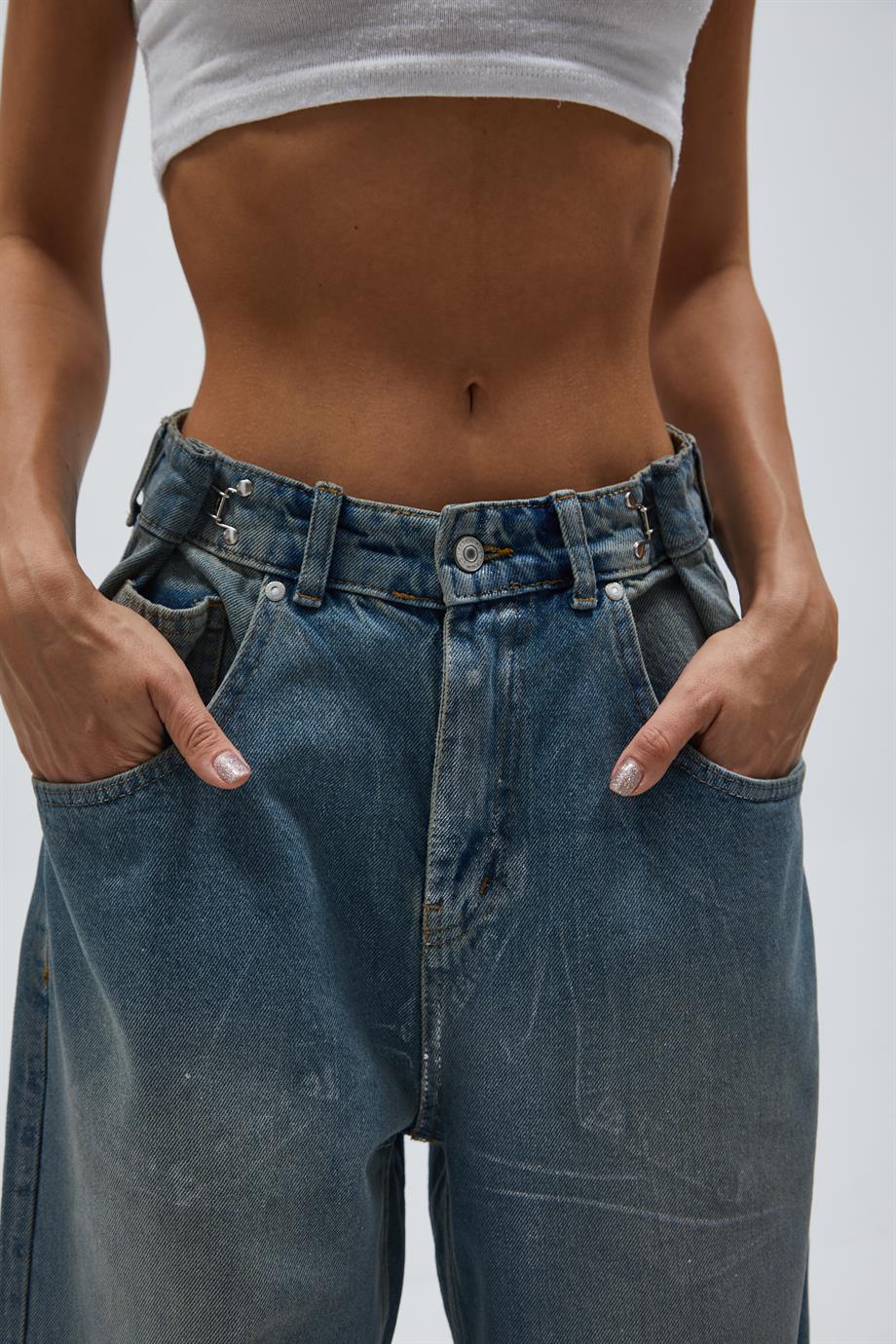 Bel Detaylı Tasarım Jean 