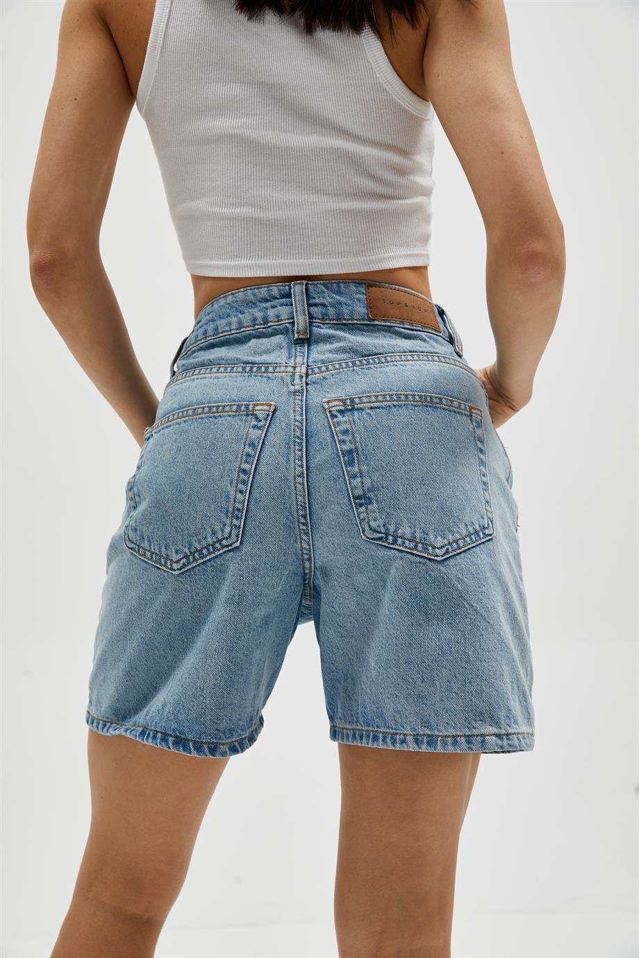 Boyfriend Denim Şort 
