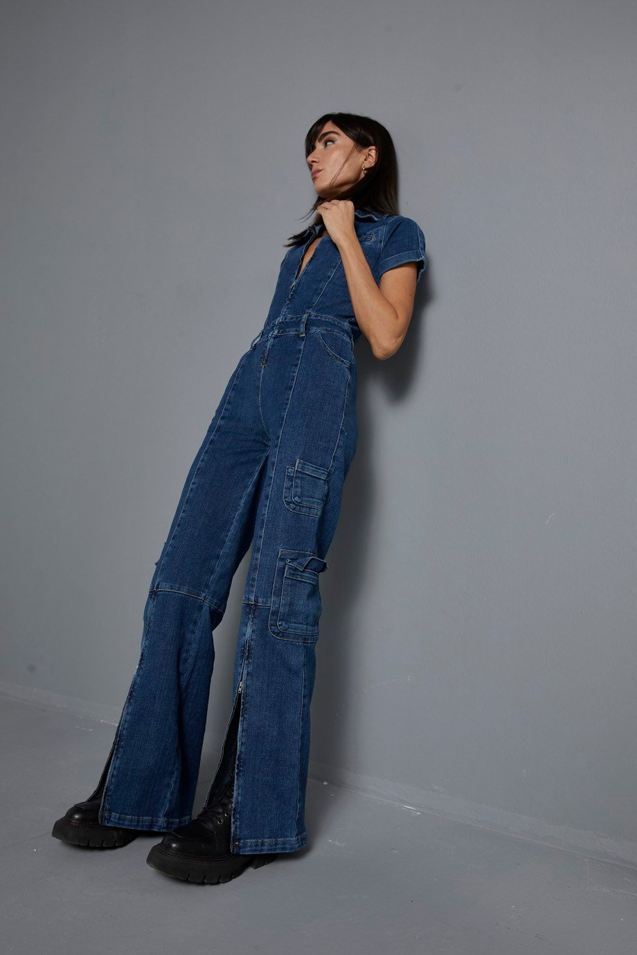 Denim Kargo Cep Tulum