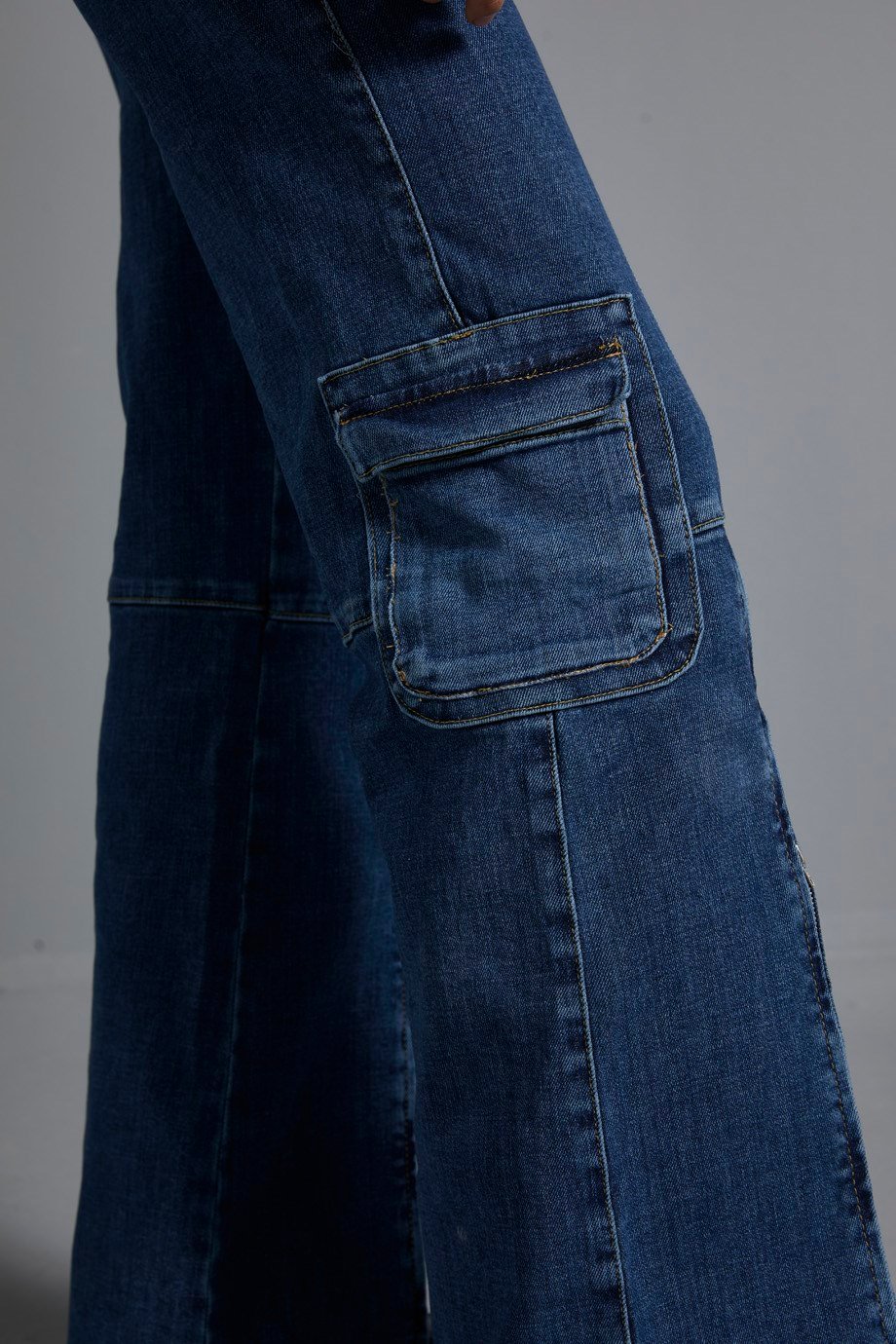 Denim Kargo Cep Tulum