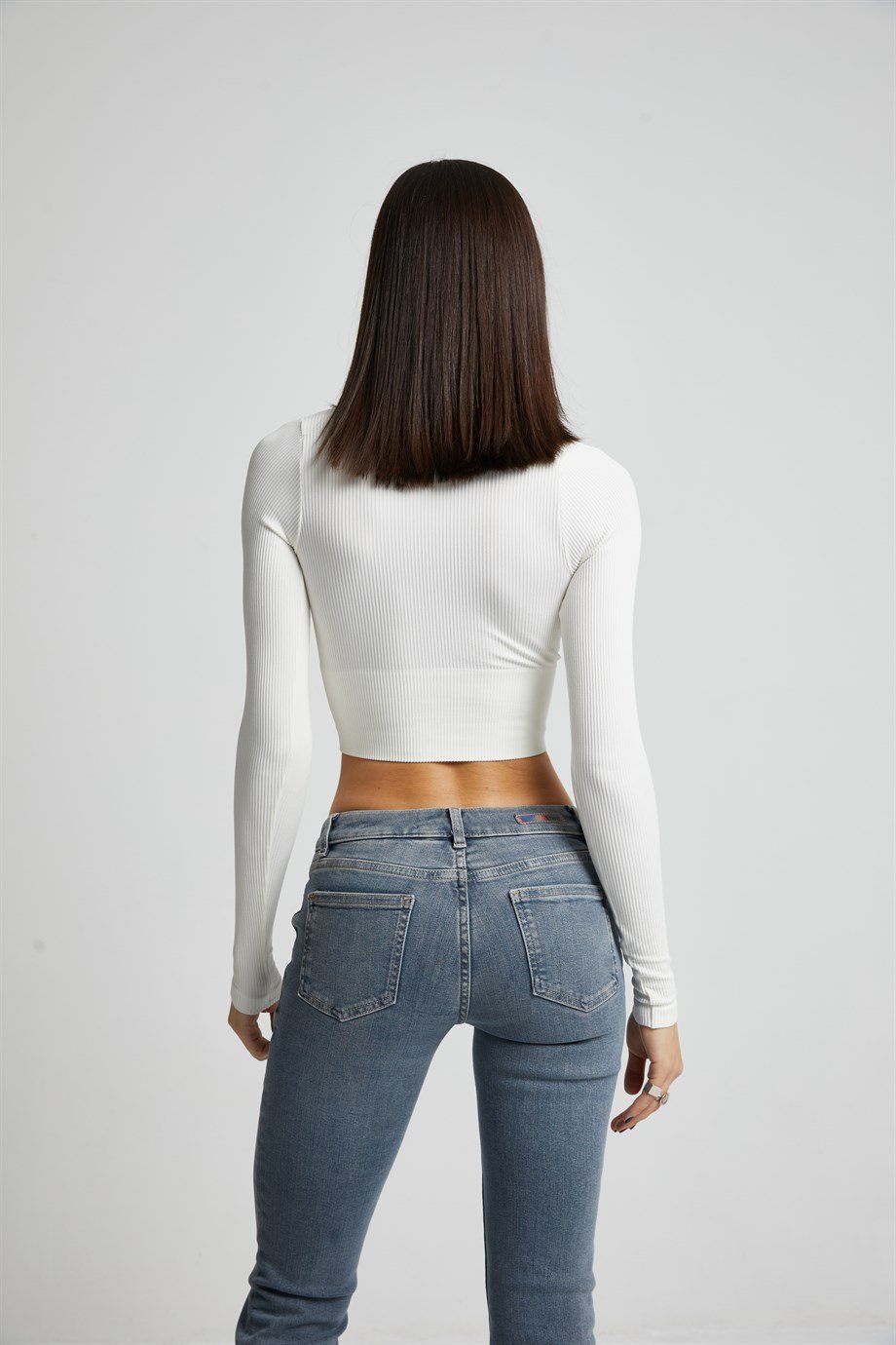 Ekru Seamless Top