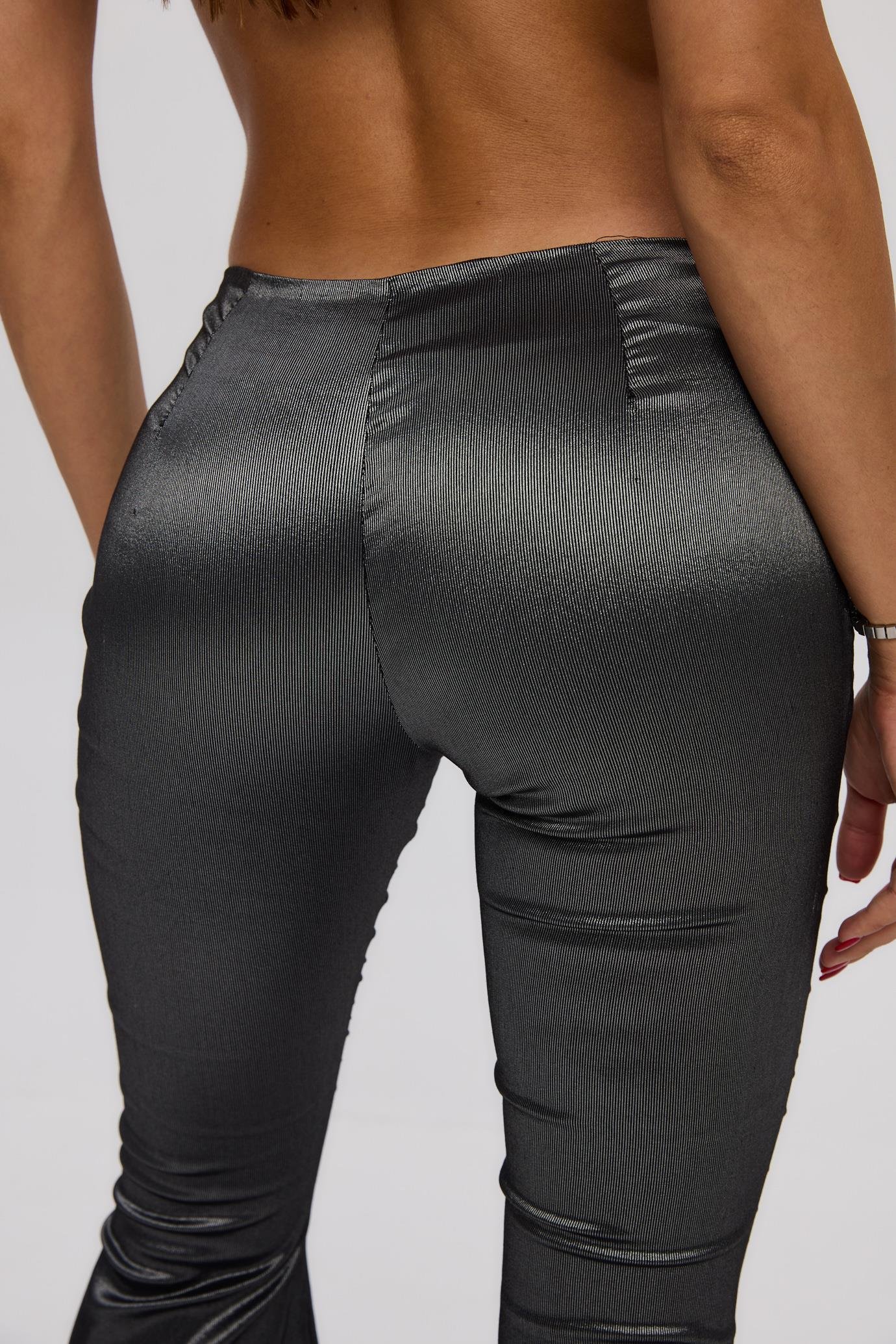 Gri Extra İspanyol Paça Pantolon