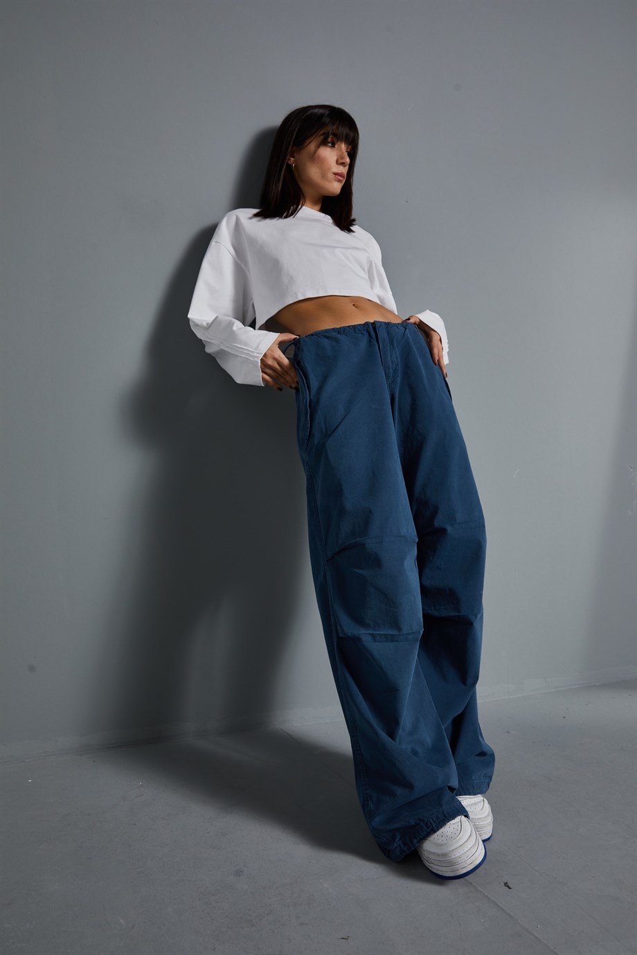 Marin Baggy Pantolon