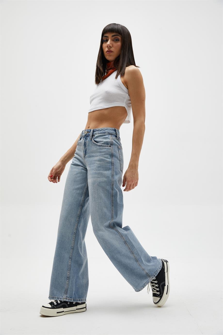 Mavi Wide Leg Jean 