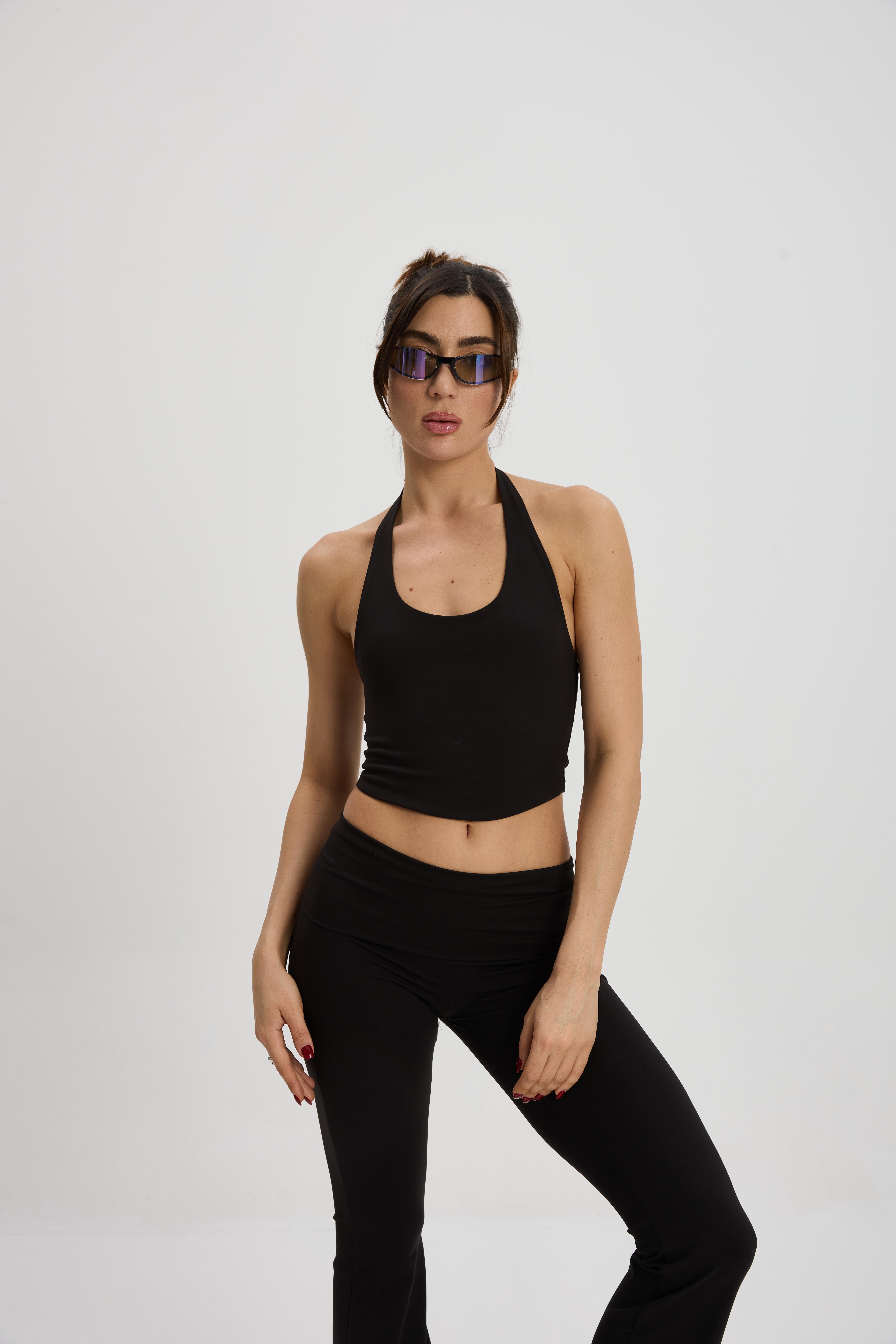 Siyah Halter Top