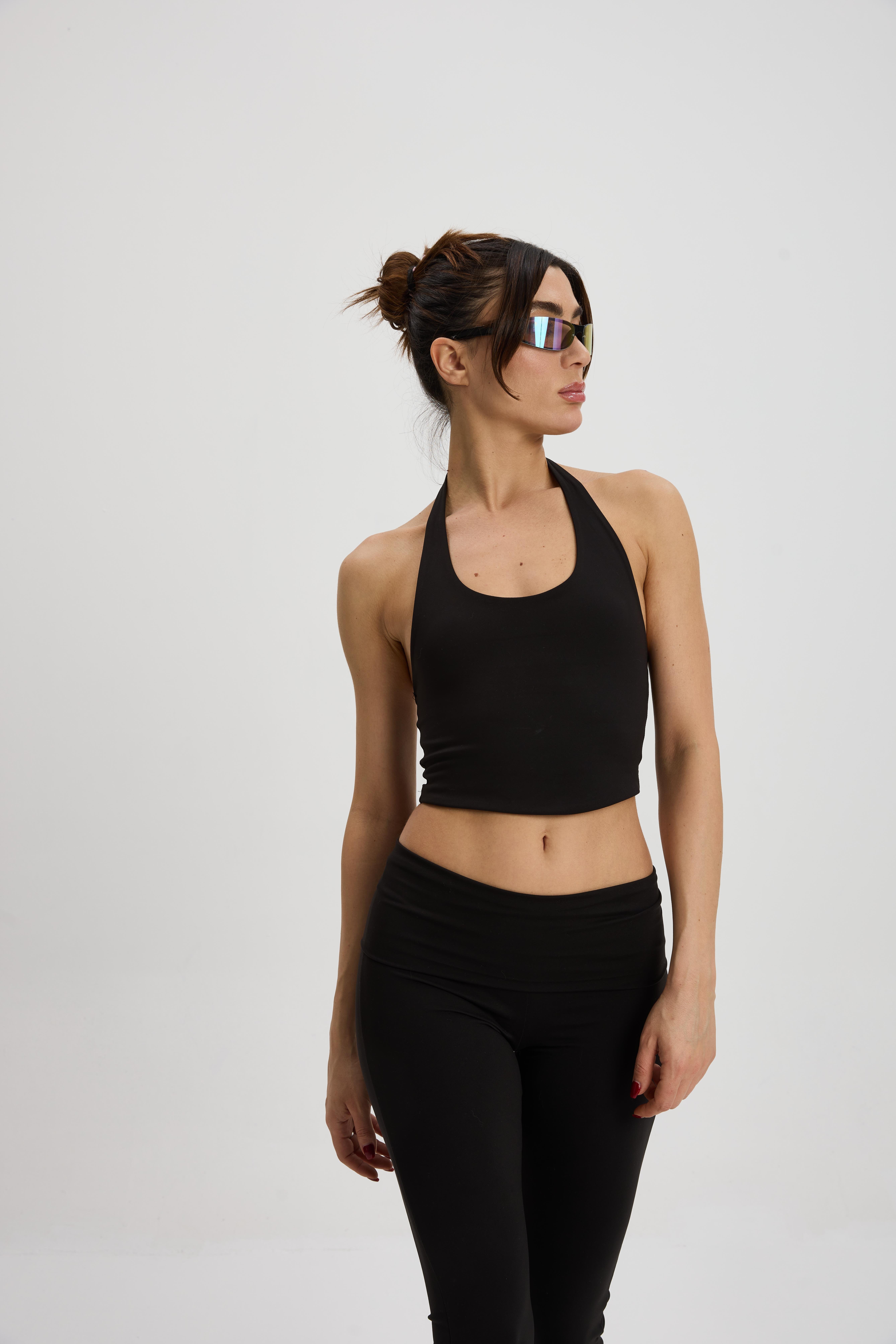 Siyah Halter Top