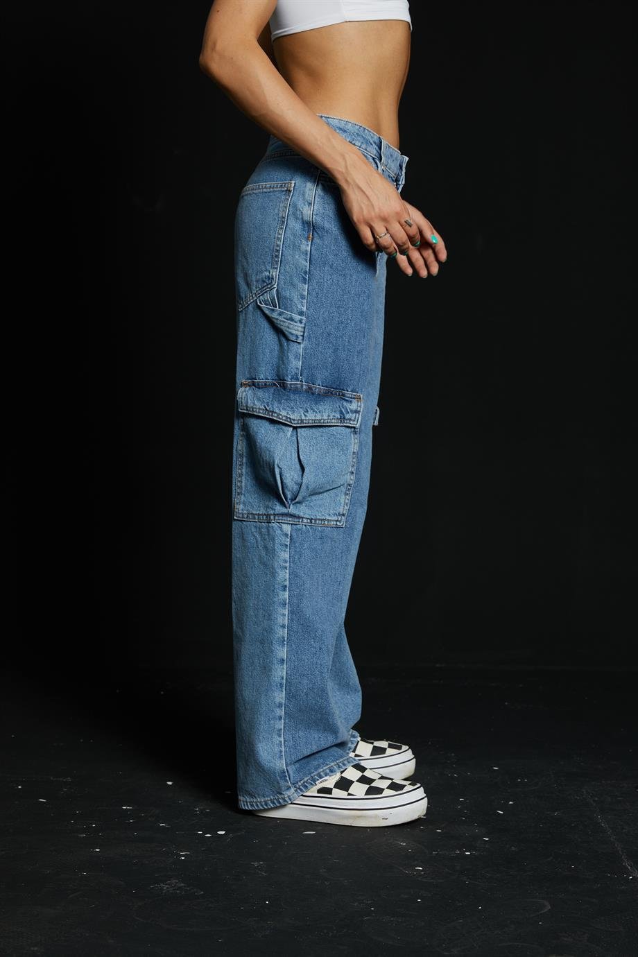 Straight Fit Kargo Pantolon