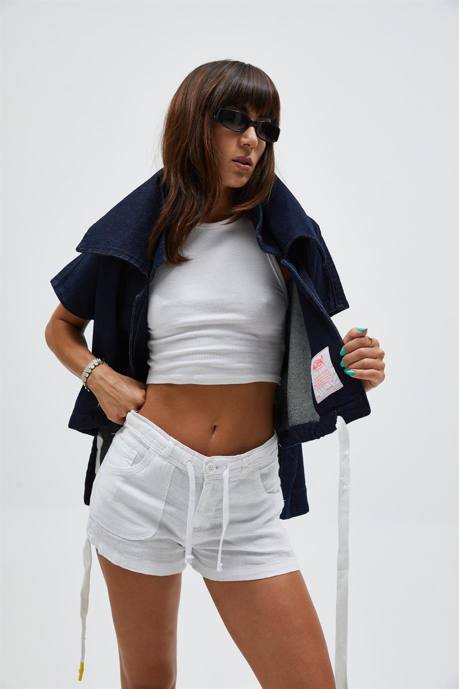 Tasarım Denim Ceket 