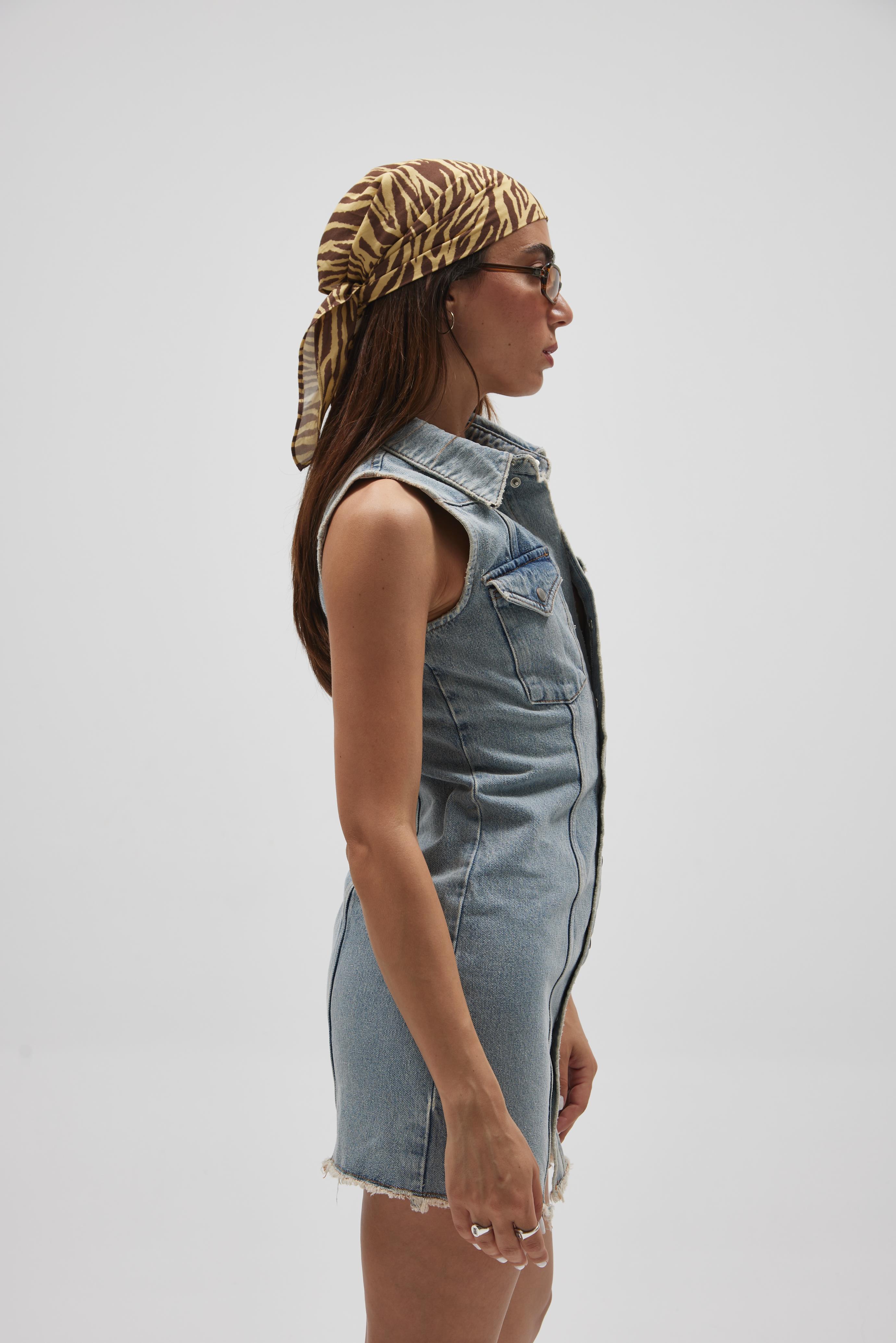 Y2K Denim Elbise