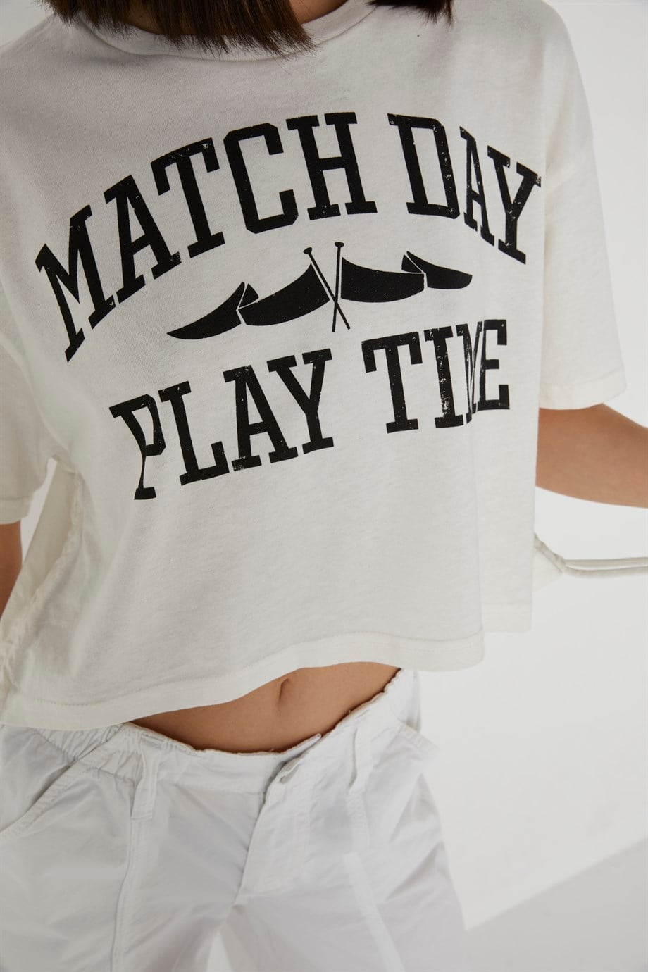 Yan Bağlamalı T-Shirt