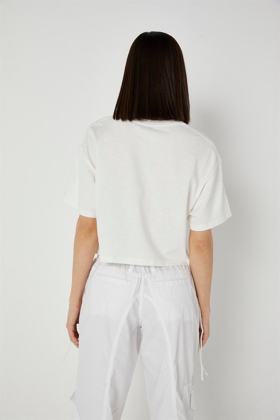 Yan Bağlamalı T-Shirt