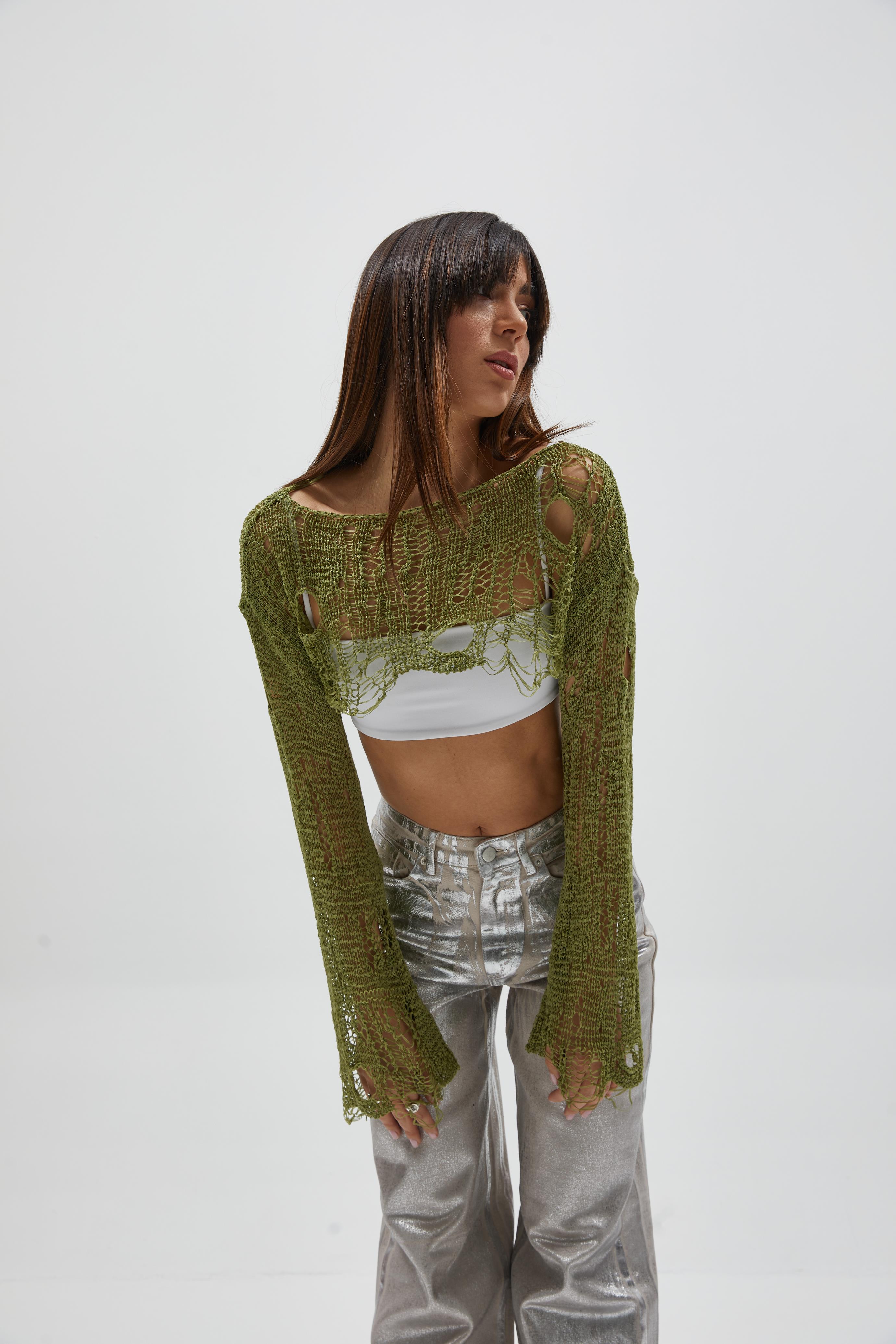 Yeşil Ajurlu Mini Top