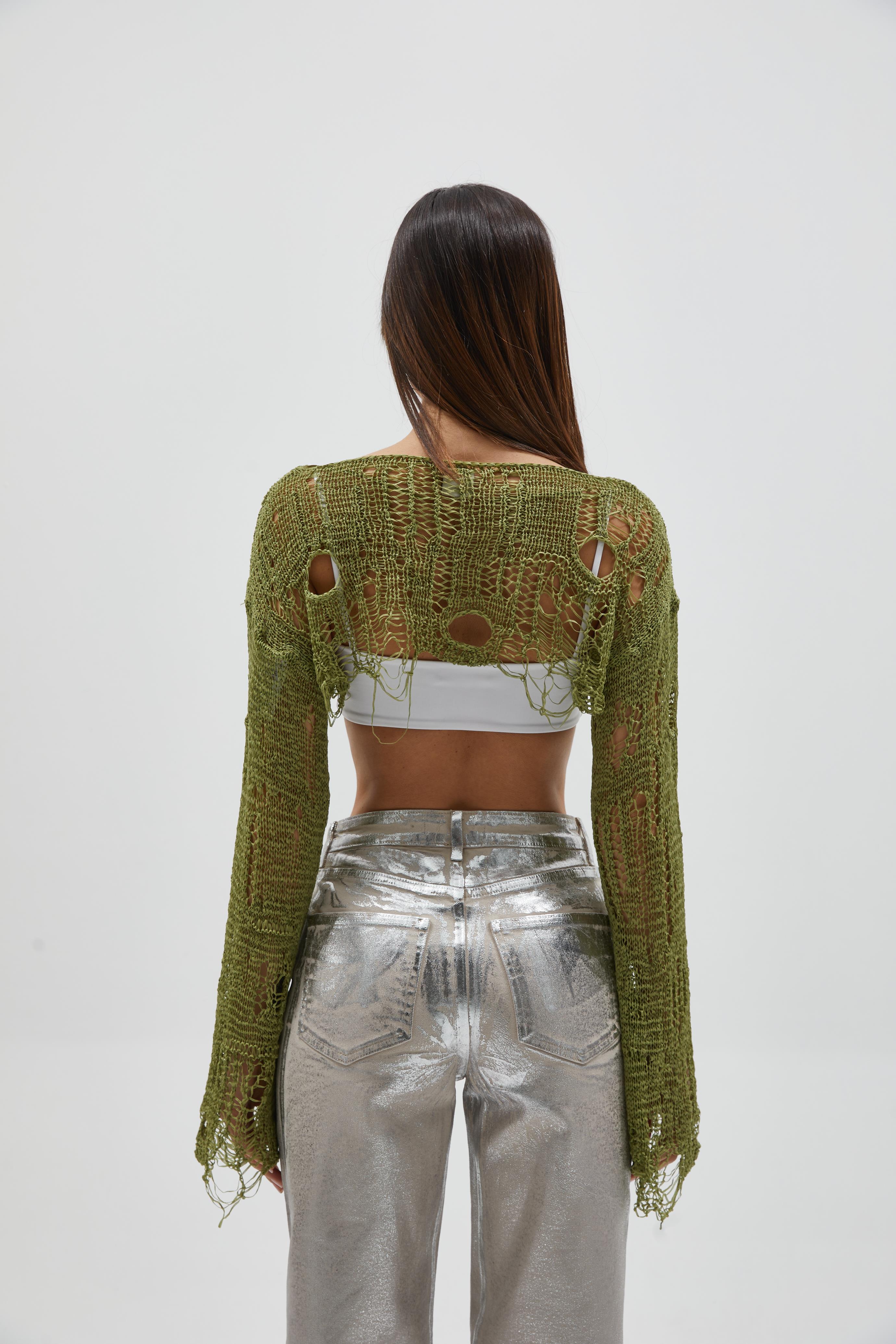 Yeşil Ajurlu Mini Top