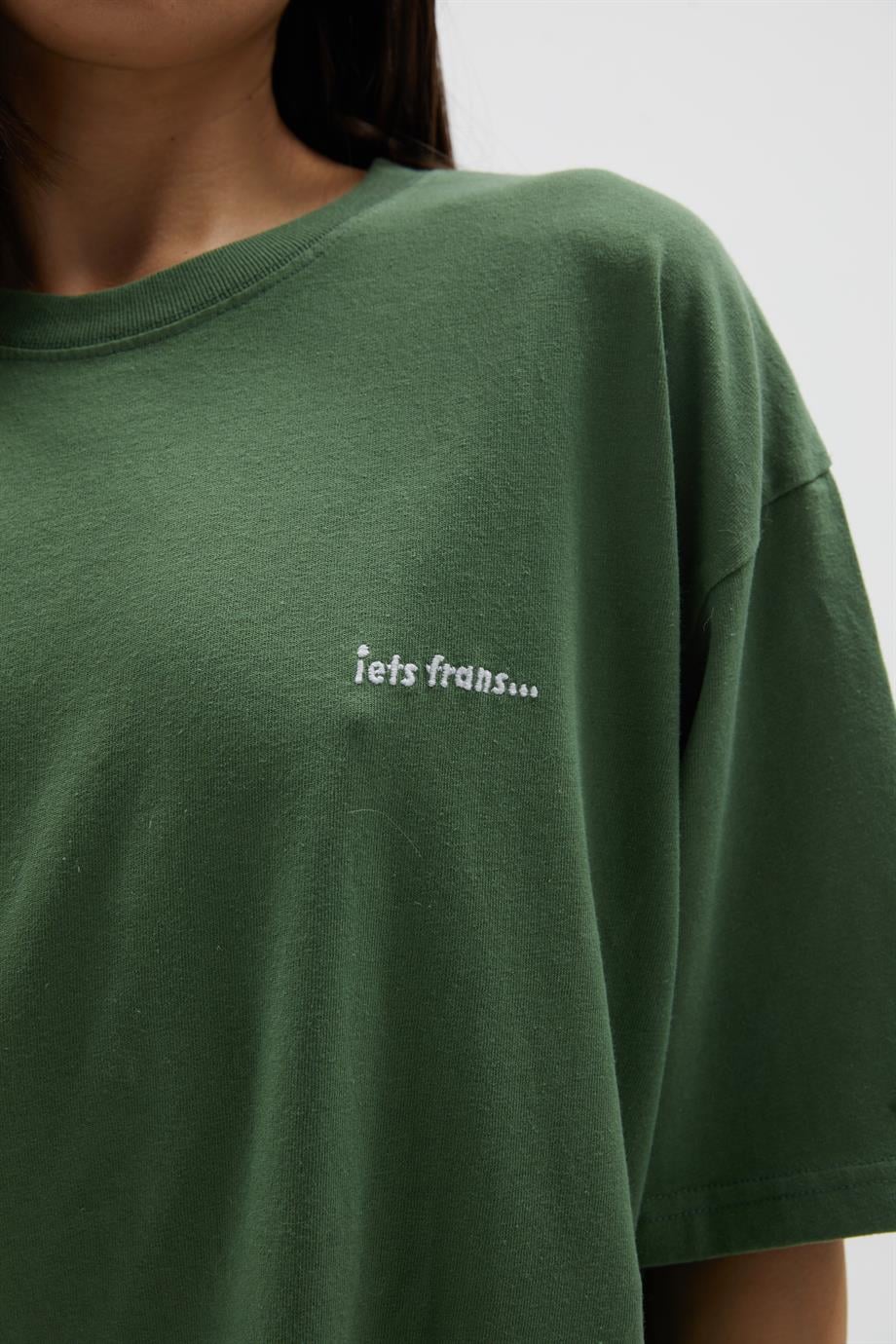 Yeşil Oversize T-Shirt
