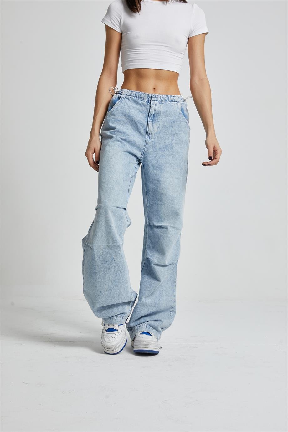 Yıkamalı Double Point Jean 