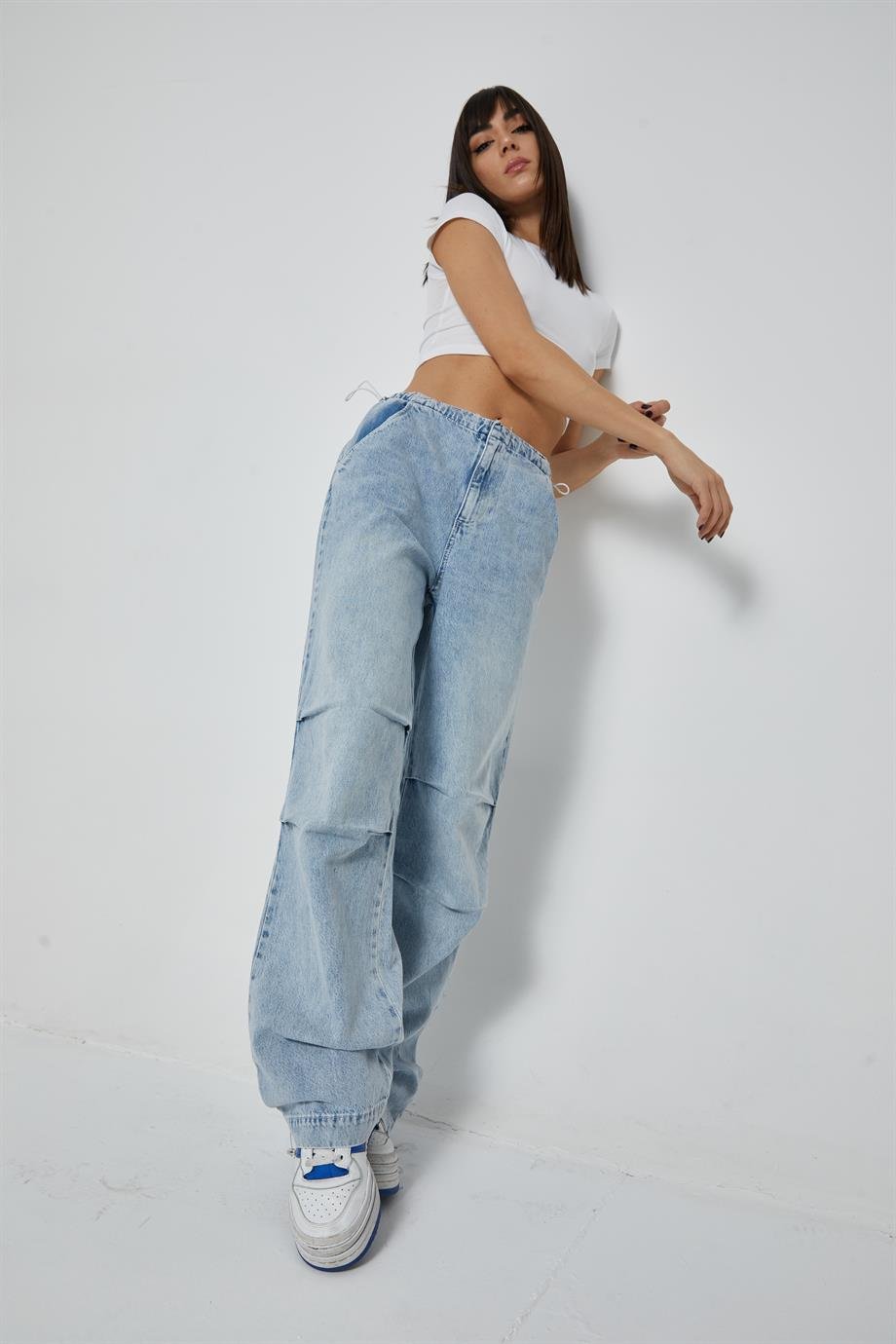 Yıkamalı Double Point Jean 