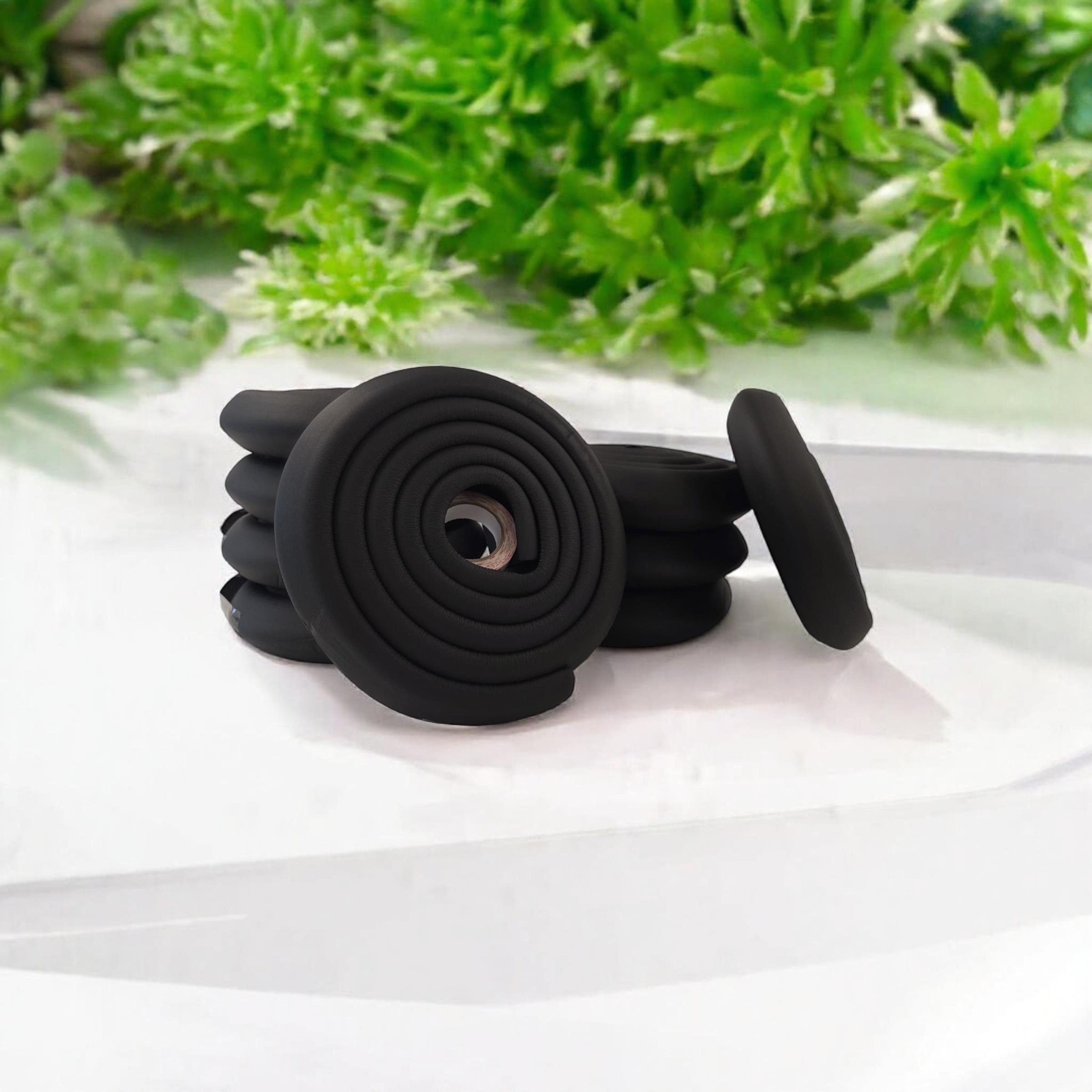 10'lu Jumbo 2 Mt. Kenar Ve 4 Ad. Köşe Koruyucu Set Siyah