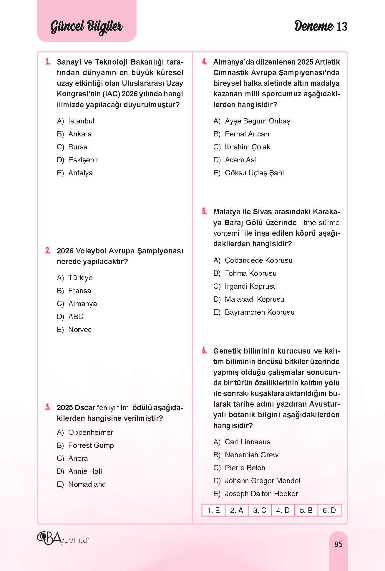 2026 KPSS Güncel Bilgiler - 30 Deneme Sınavı İlaveli - Ali KOÇ