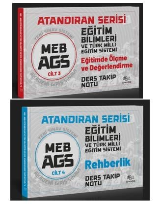 2026 MEB AGS Ölçme ve Değerlendirme + Rehberlik Ders Notları (Renkli Baskı)- CBA  Akademi'ye Kayıtlı Kişilere Özeldir!!! Kargo Ücretsiz