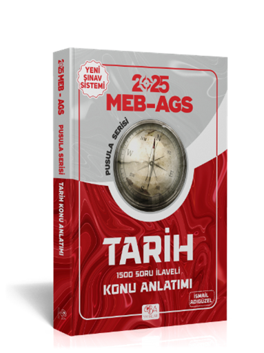 CBA Yayınları 2025 MEB-AGS Tarih Konu Anlatımı-1500 Soru İlaveli-İsmail Adıgüzel