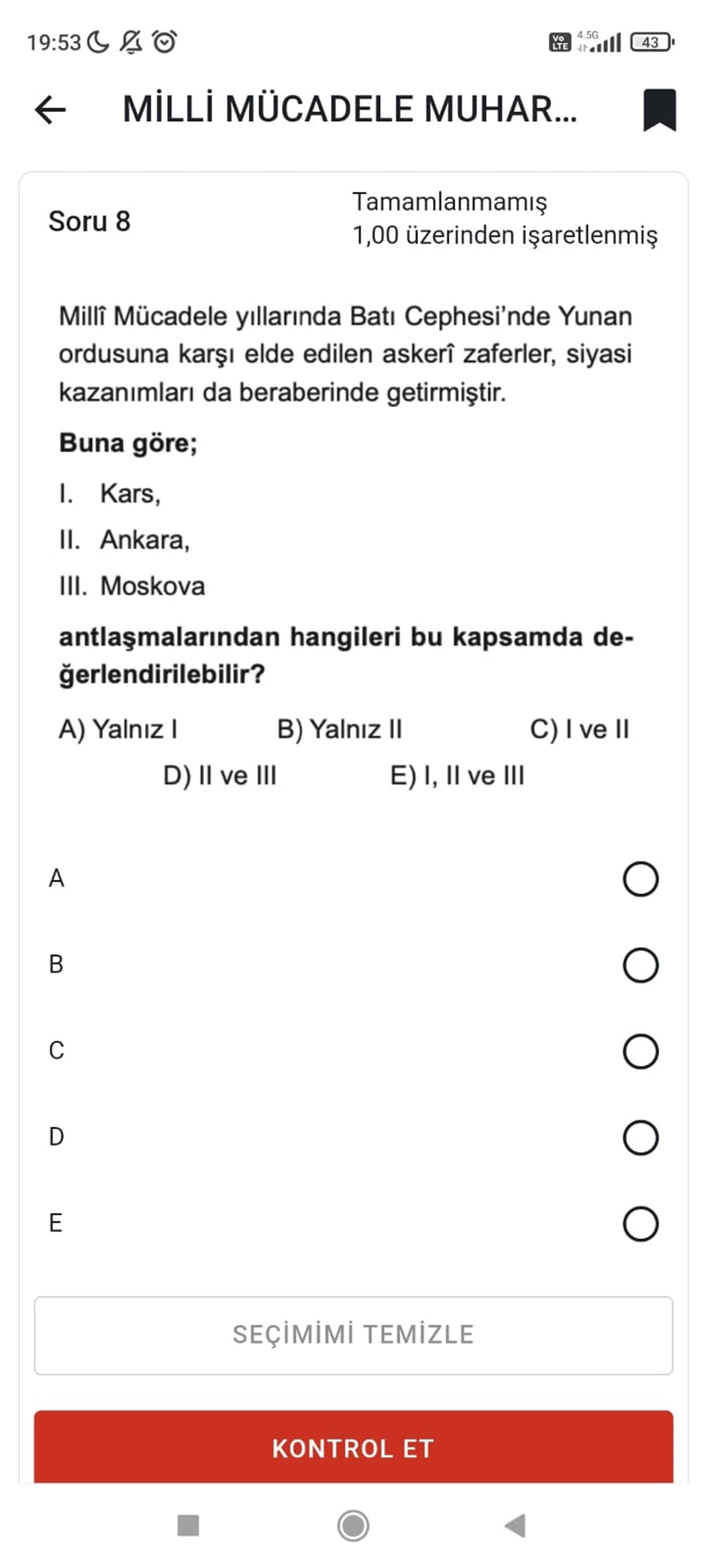 Tarihin Pusulası Mobil Soru Bankası KPSS 2024