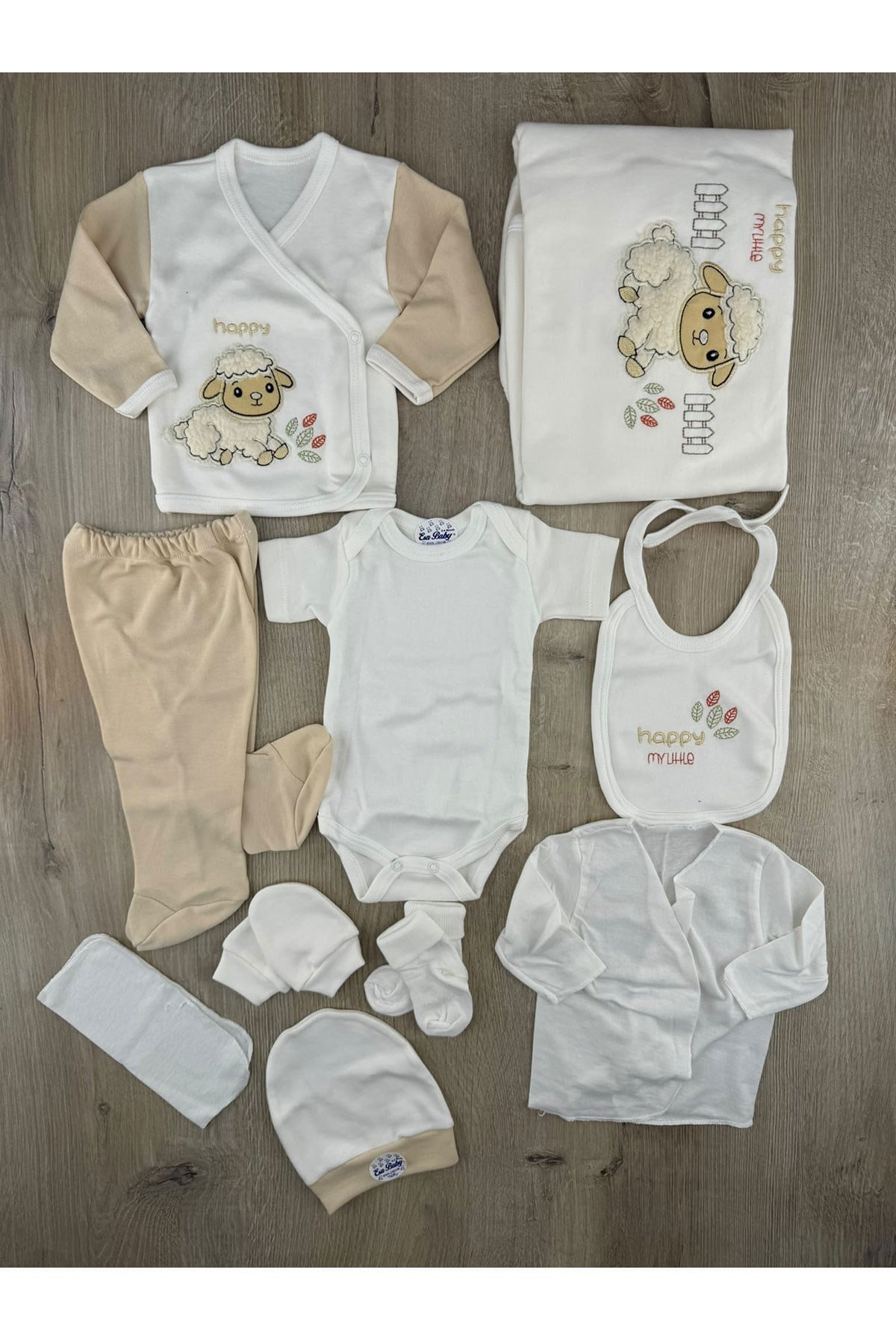 #260412 Kuzucuk Desenli 10Lu Set
