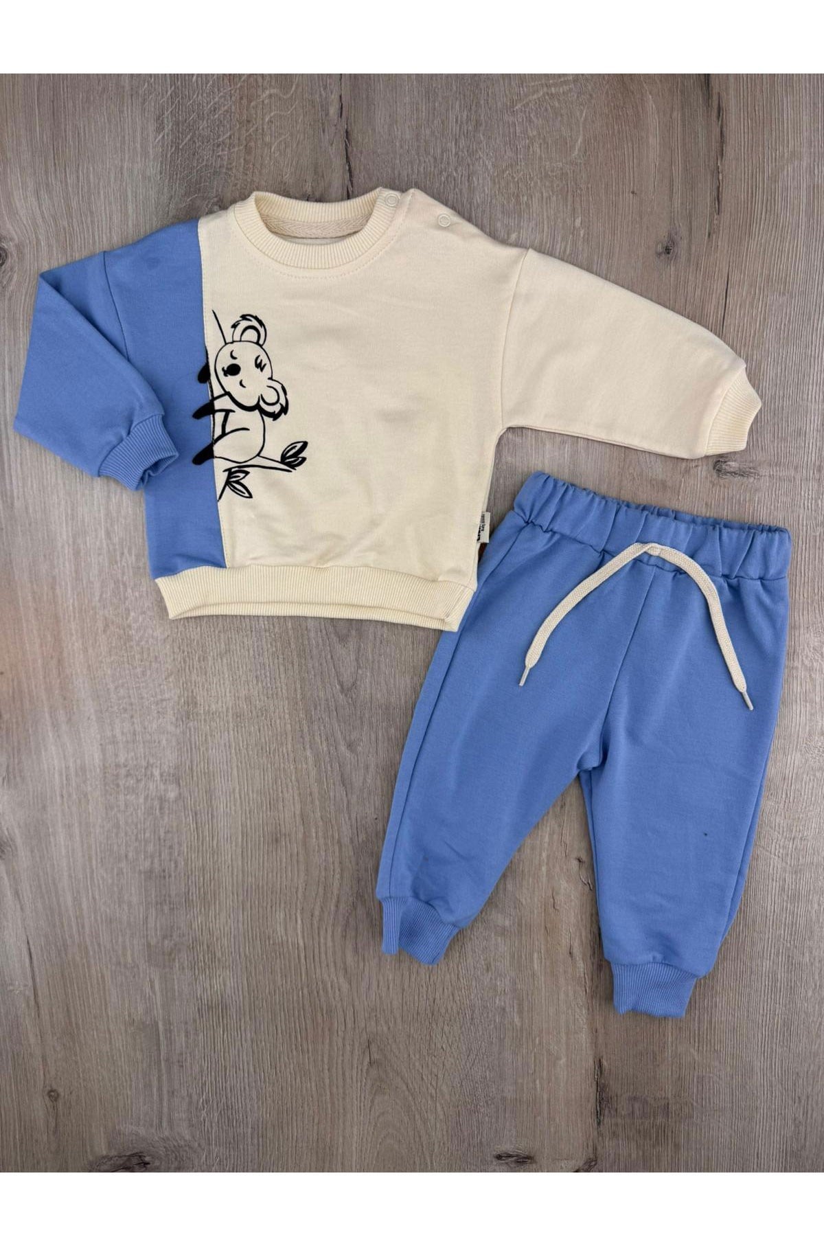 #360280 (6-24 Ay) Koala Desenli Mevsimlik Takım