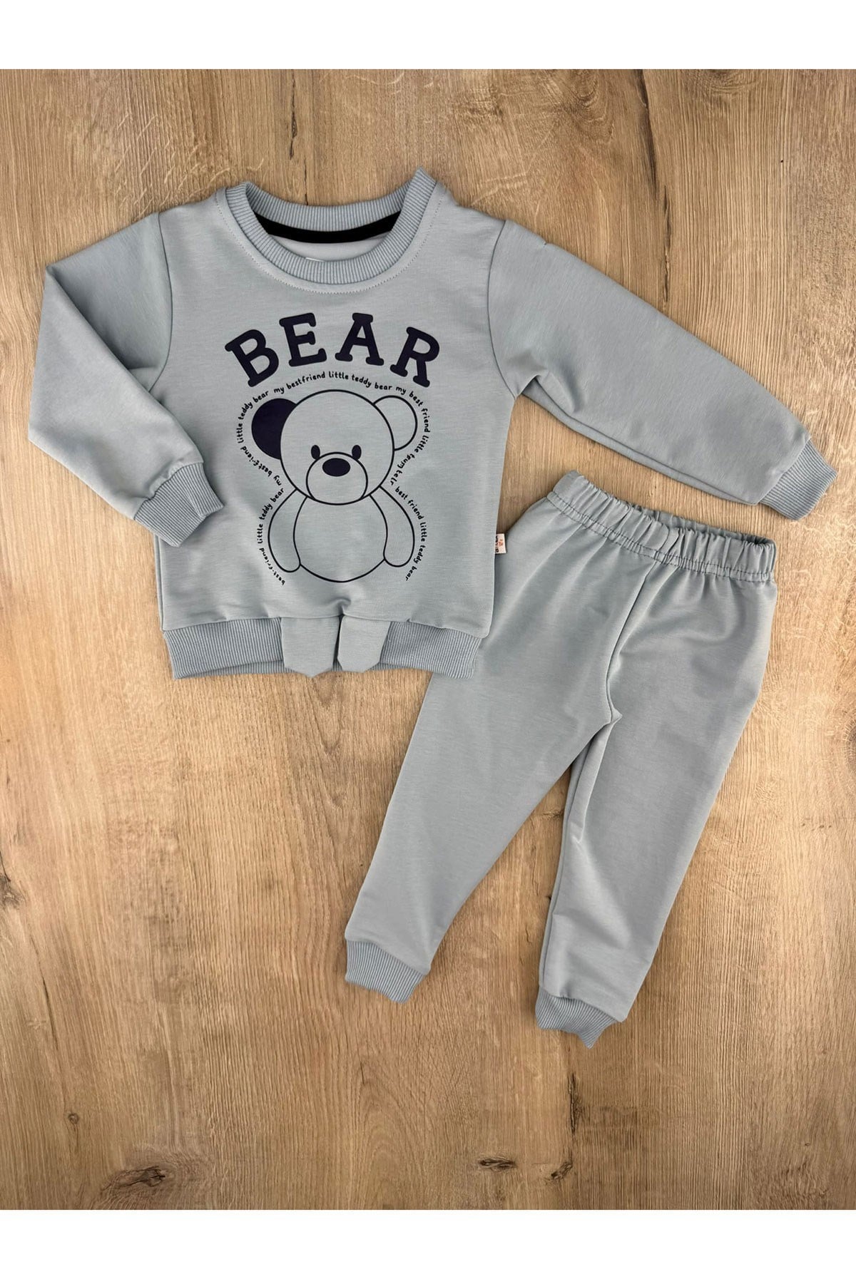 ArteX (1-4 Yaş) Bear Ayıcık Desenli Mevsimlik Takım