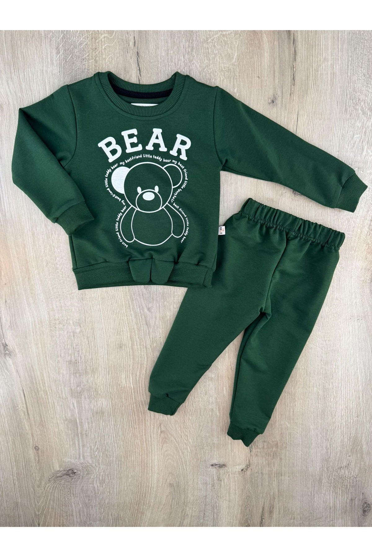 ArteX (1-4 Yaş) Bear Ayıcık Desenli Mevsimlik Takım