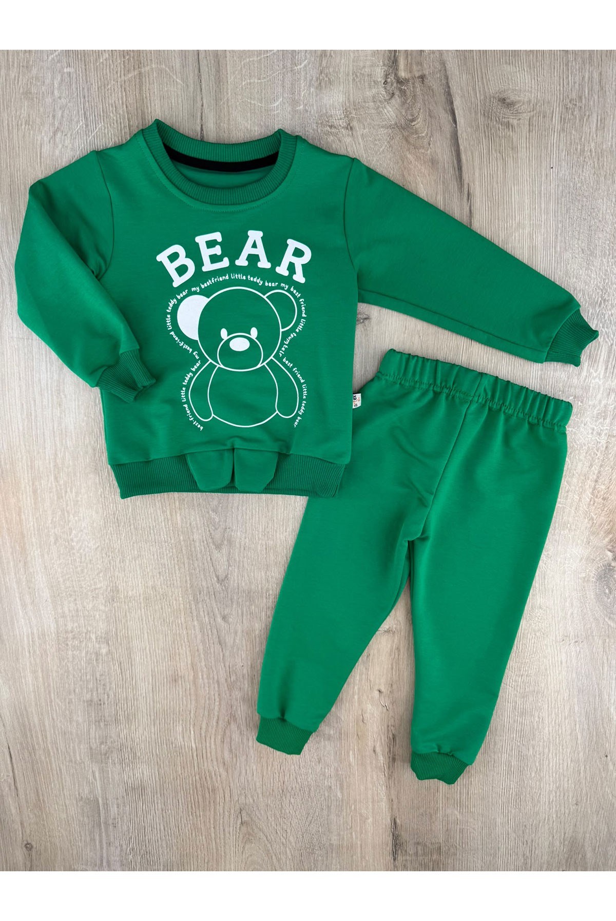 ArteX (1-4 Yaş) Bear Ayıcık Desenli Mevsimlik Takım