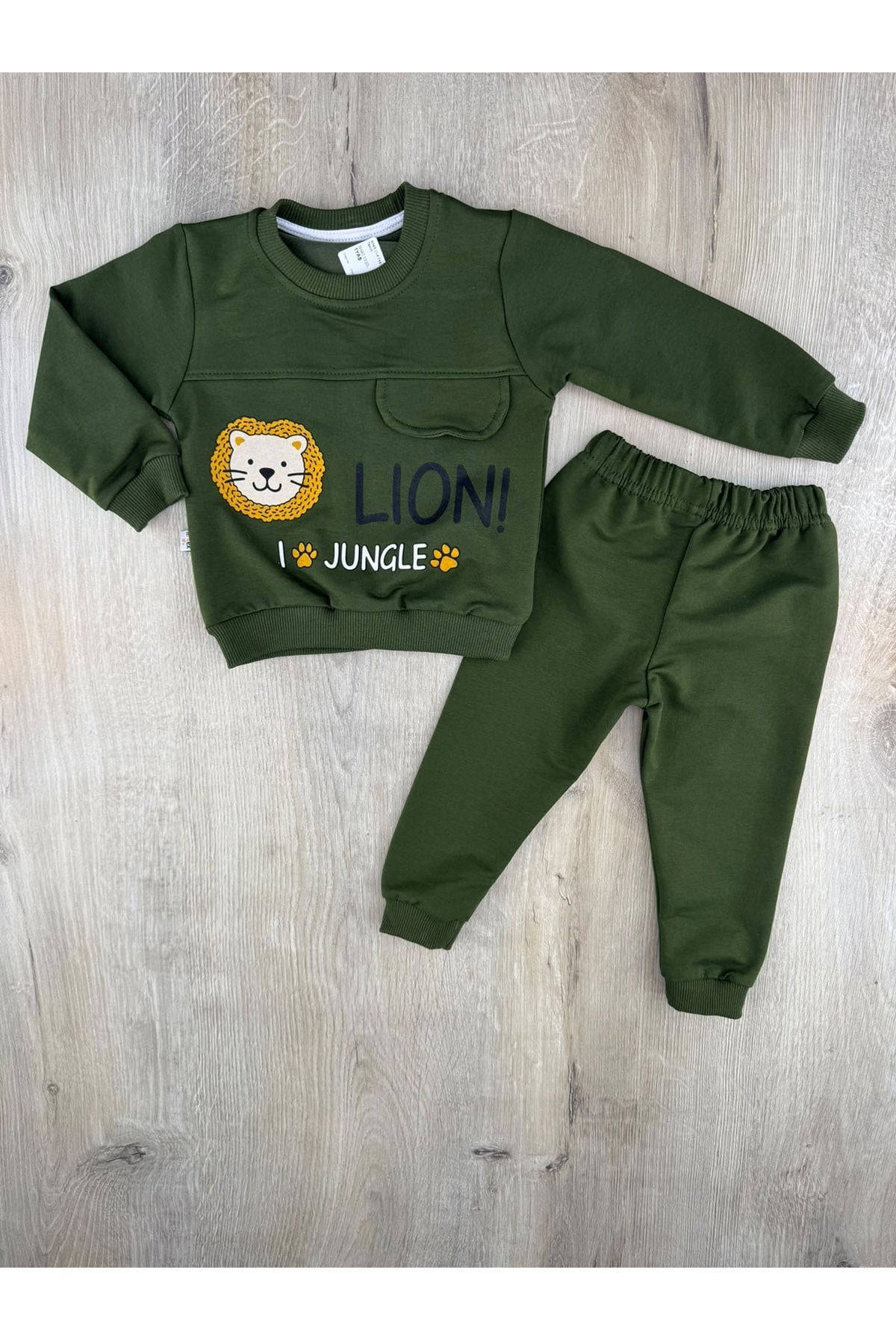 ArteX (1-4 Yaş) Lion Desenli Mevsimlik Takım