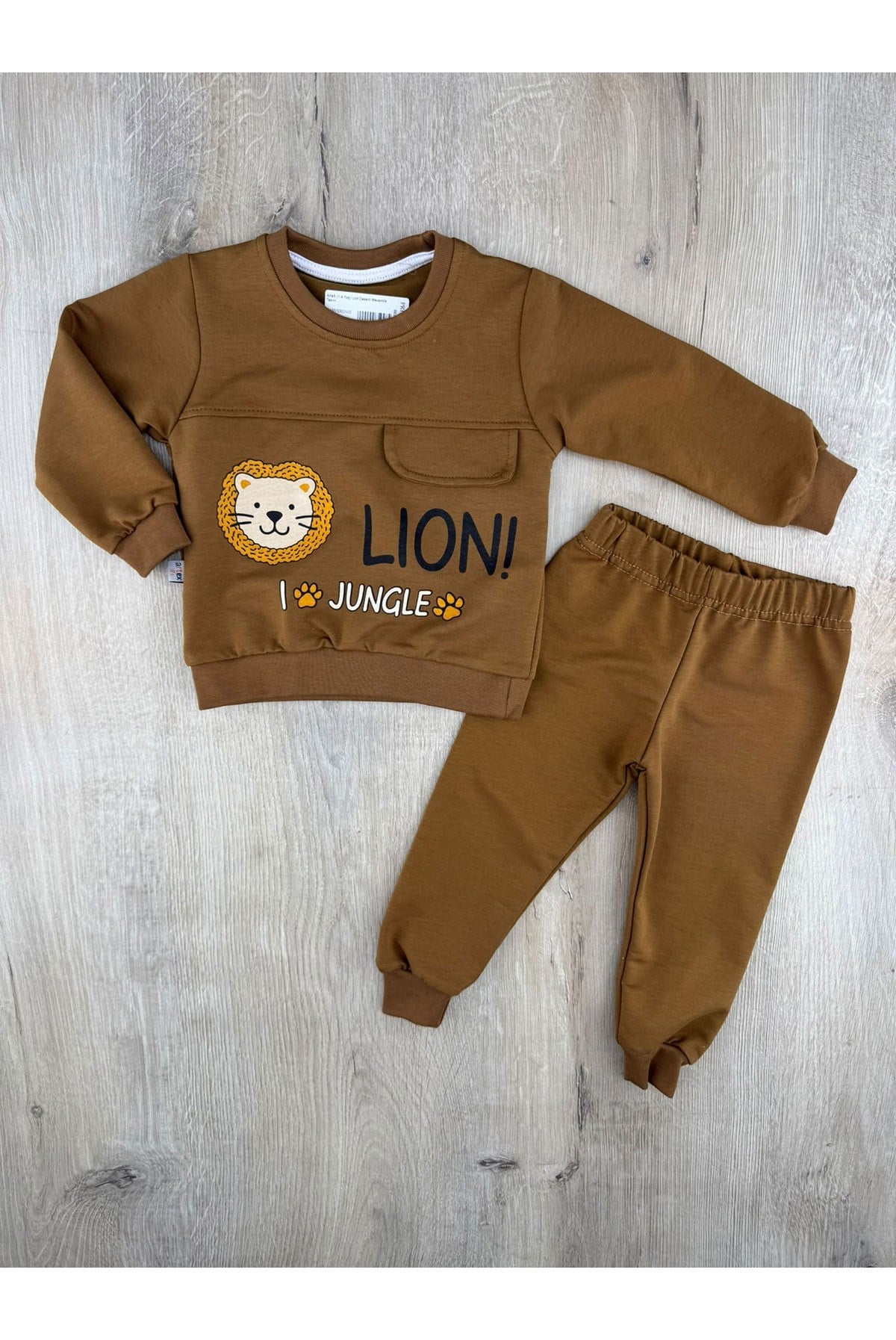 ArteX (1-4 Yaş) Lion Desenli Mevsimlik Takım
