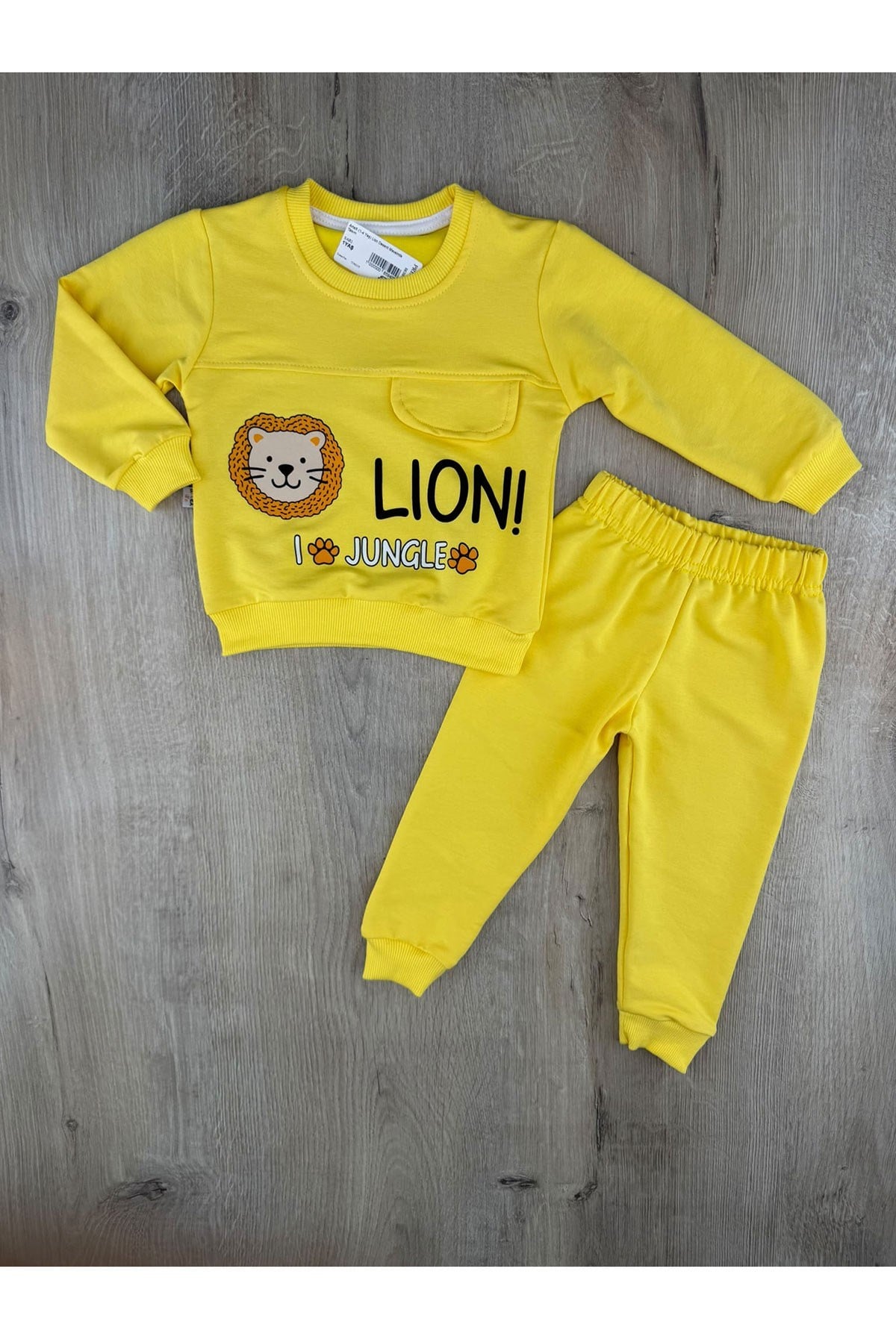 ArteX (1-4 Yaş) Lion Desenli Mevsimlik Takım