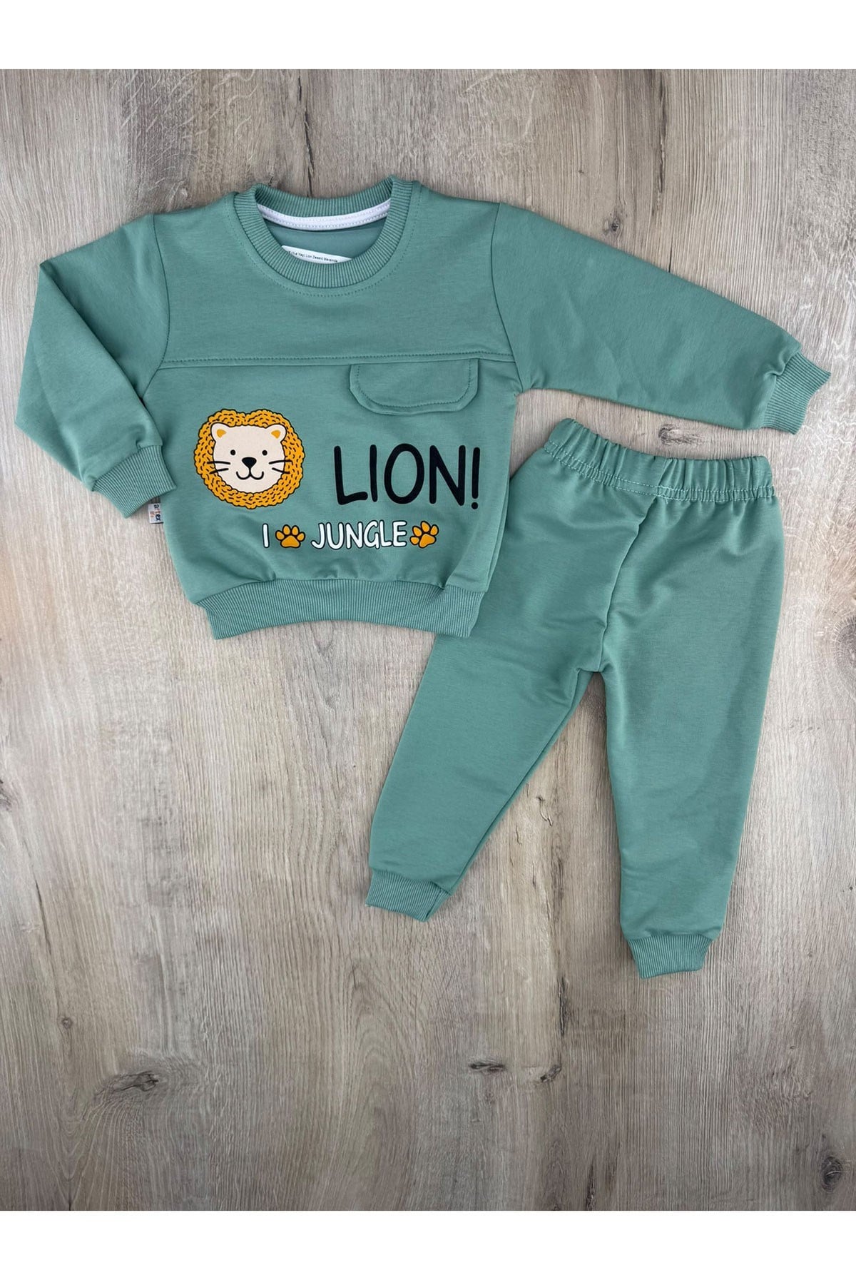 ArteX (1-4 Yaş) Lion Desenli Mevsimlik Takım