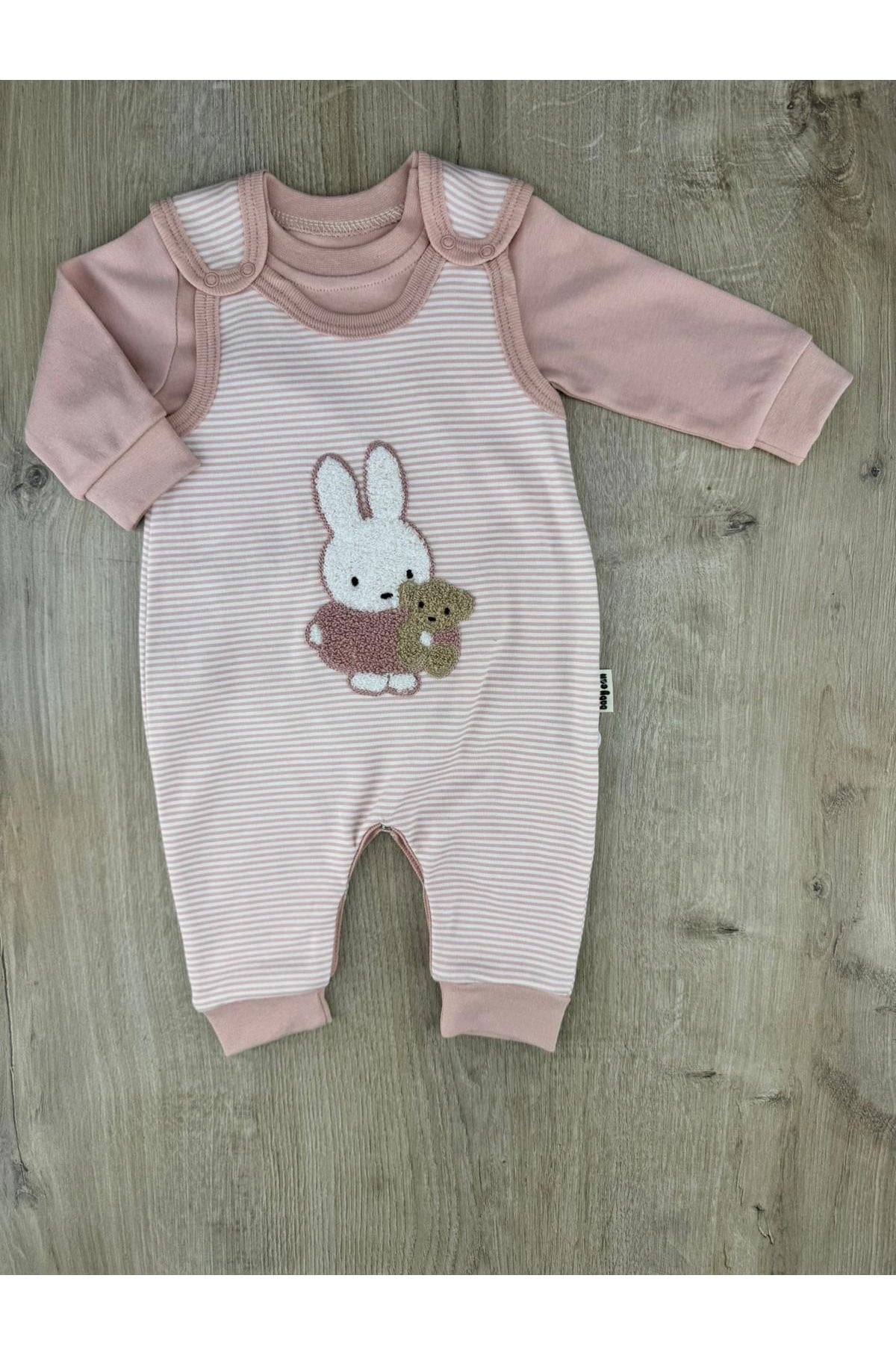 Babycan (3-12 Ay) Tavşan Nakışlı Badili Slopet