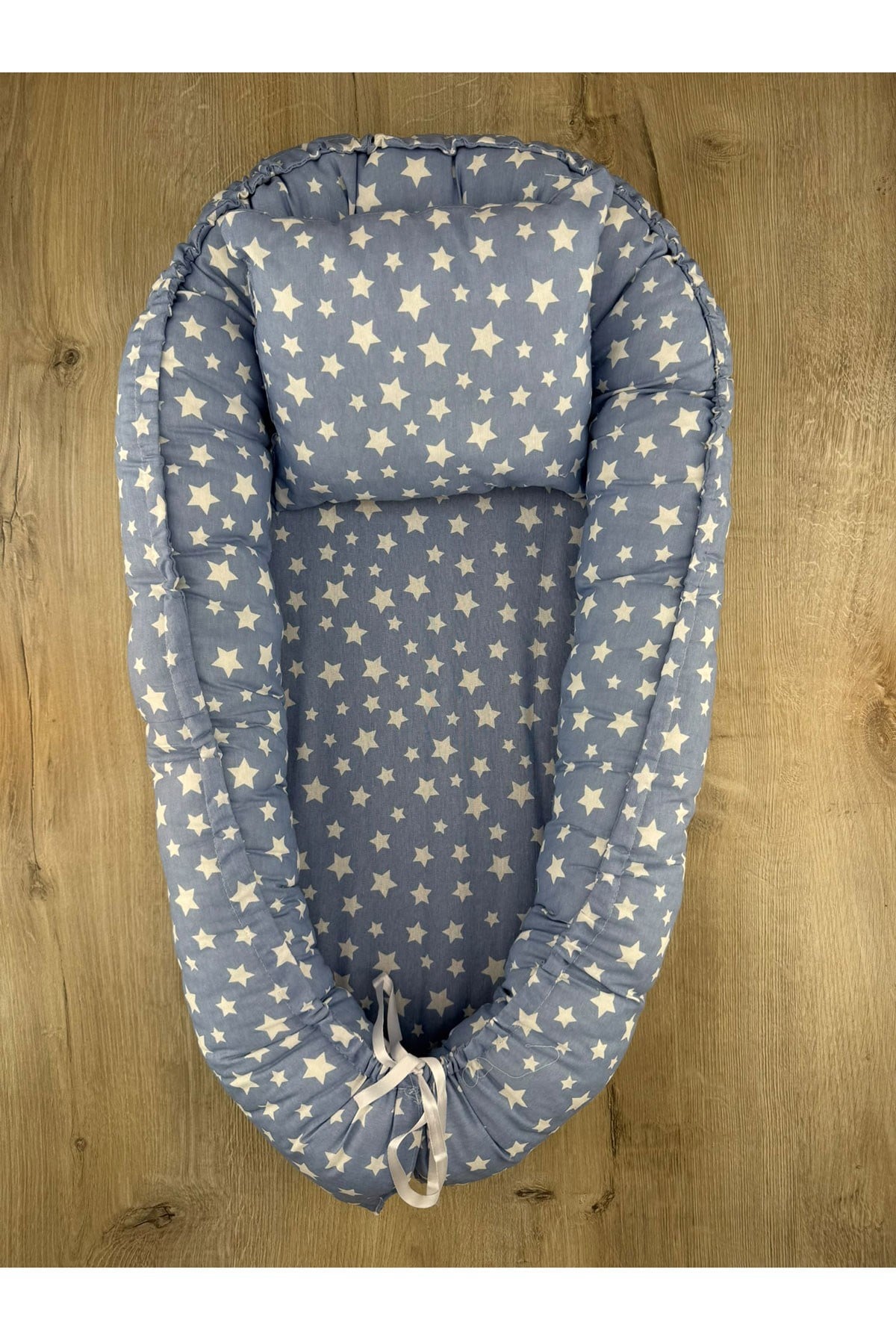 BABYNEST Minik Yıldız Desenli Bebek Yatağı
