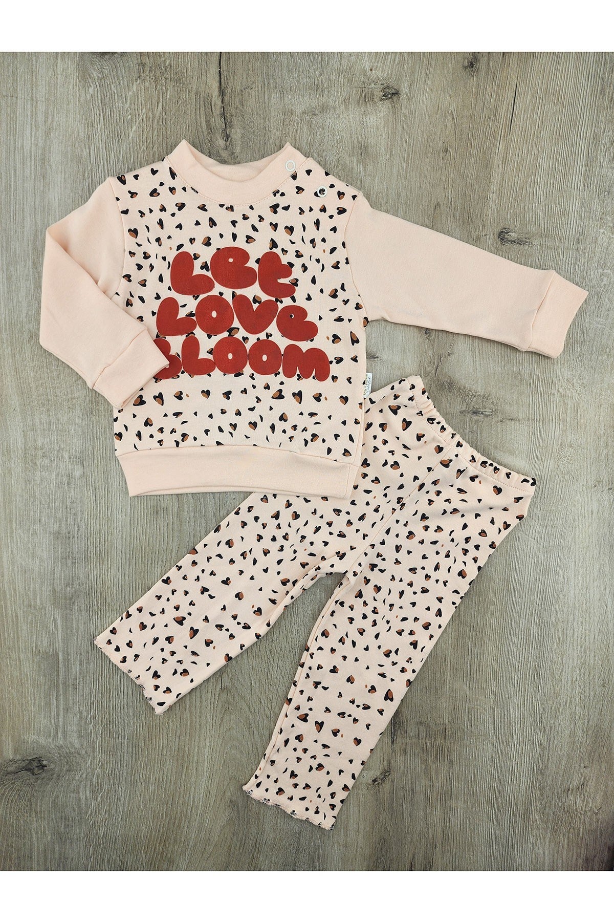 Ceylan (6-18 Ay) Love Bloom Desenli Mevsimlik Takım
