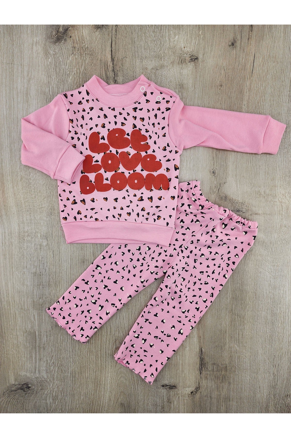 Ceylan (6-18 Ay) Love Bloom Desenli Mevsimlik Takım